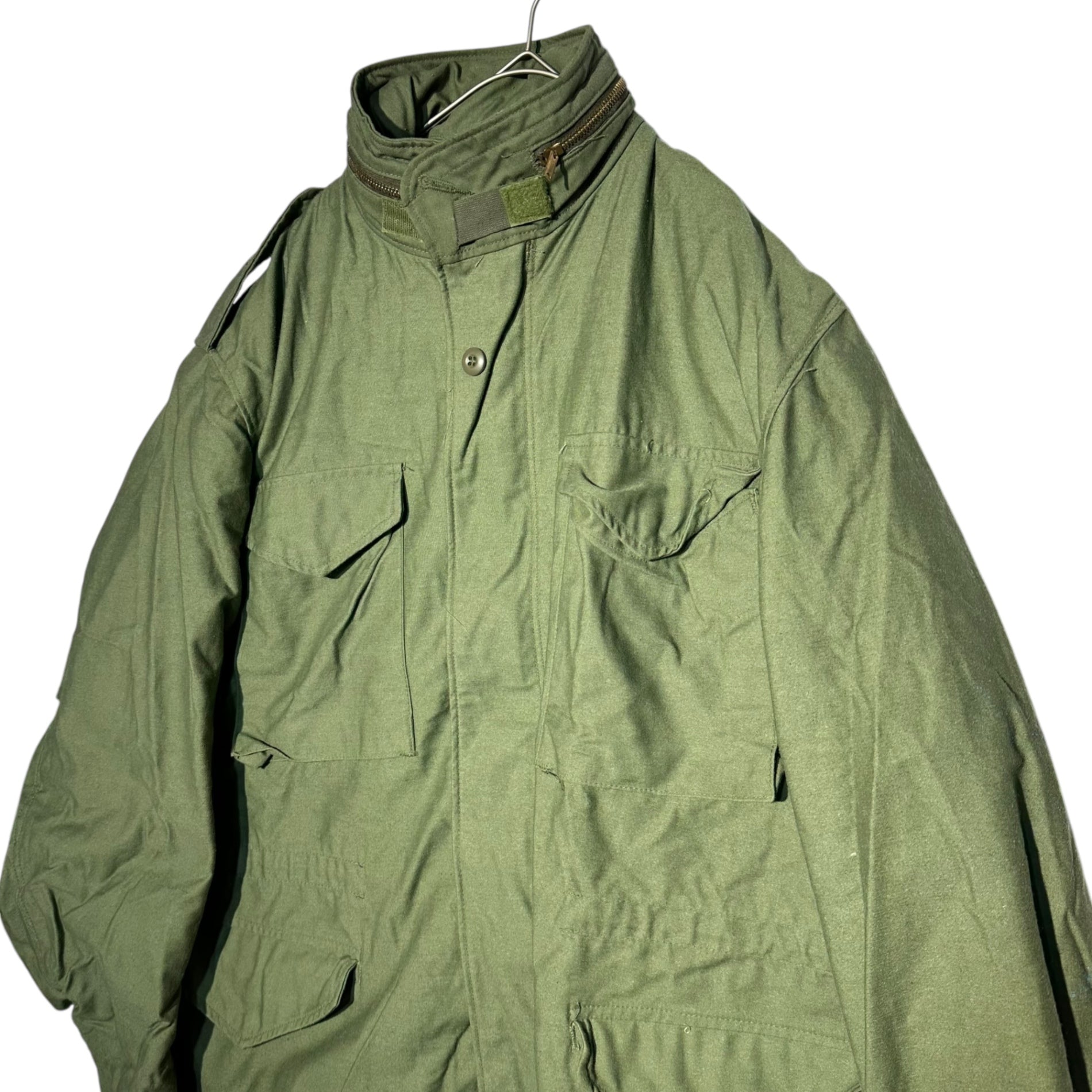 ALPHA INDUSTRIES(アルファ インダストリーズ) M65 field jacket フィールド ジャケット 8415-01-099-7842 LARGE REGULAR グリーン ミリタリー