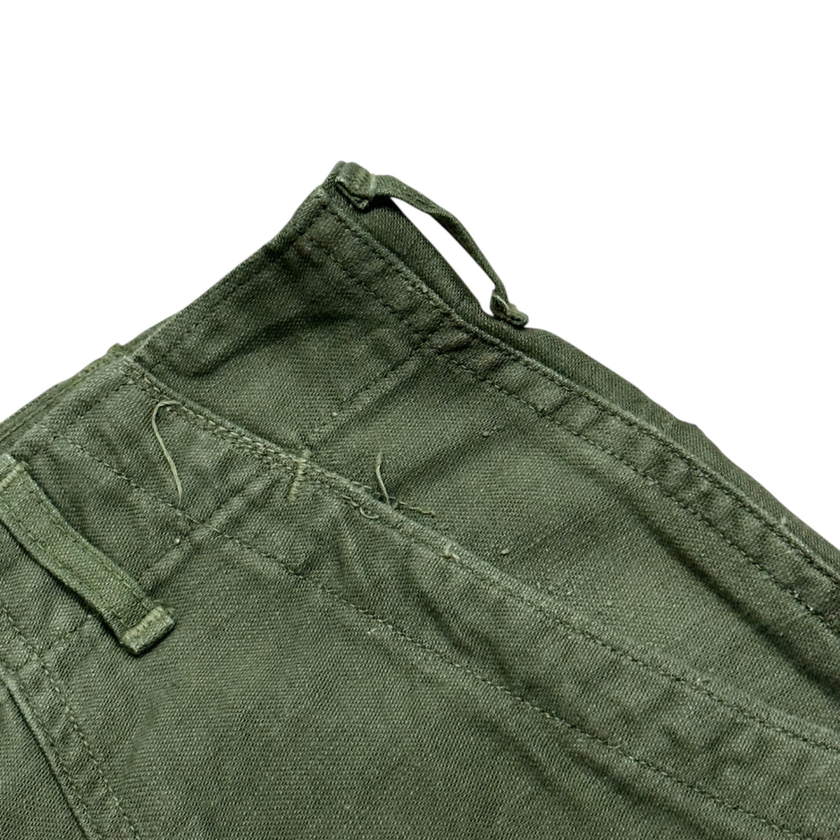 US ARMY(アメリカ軍) 1970's TROUSERS, MEN'S, COTTON SATEEN OG-107, TYPE 1 ベイカー パンツ 8405-782-3170 32×29 オリーブ 1971年製 70年代 ヴィンテージ ミリタリー