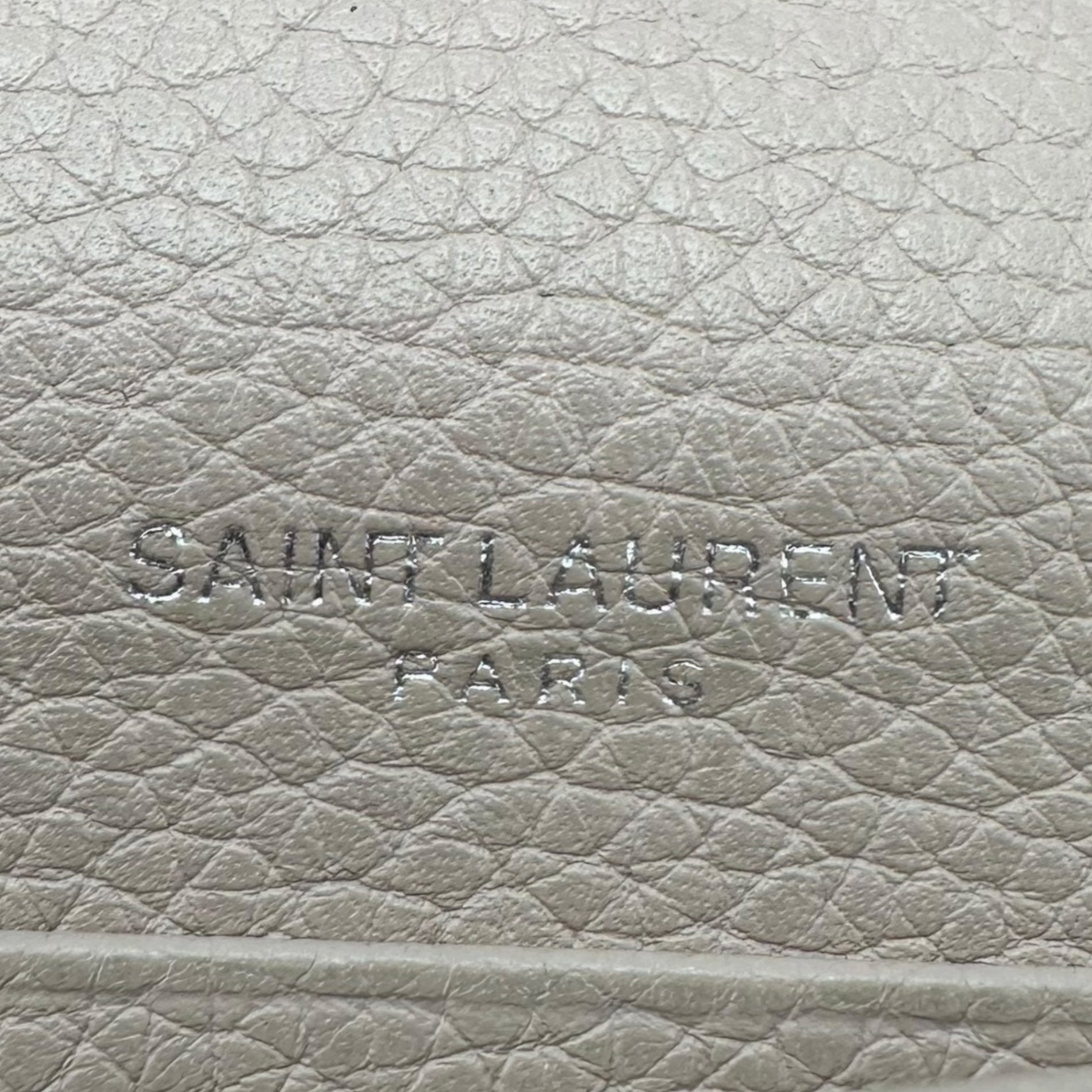 YVES SAINT LAURENT(イヴサンローラン) Sac de Jour Long Wallet サックドジュール ロング ウォレット ピンク 長財布