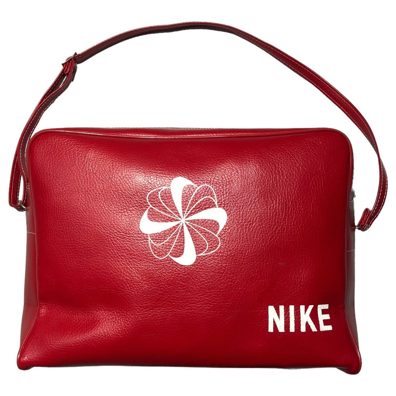 NIKE(ナイキ) 70's vintage windmill logo bag 70年代 ヴィンテージ 風車 ロゴ バッグ レッド×ホワイト  スポーツ ショルダー オリジナル 70年代