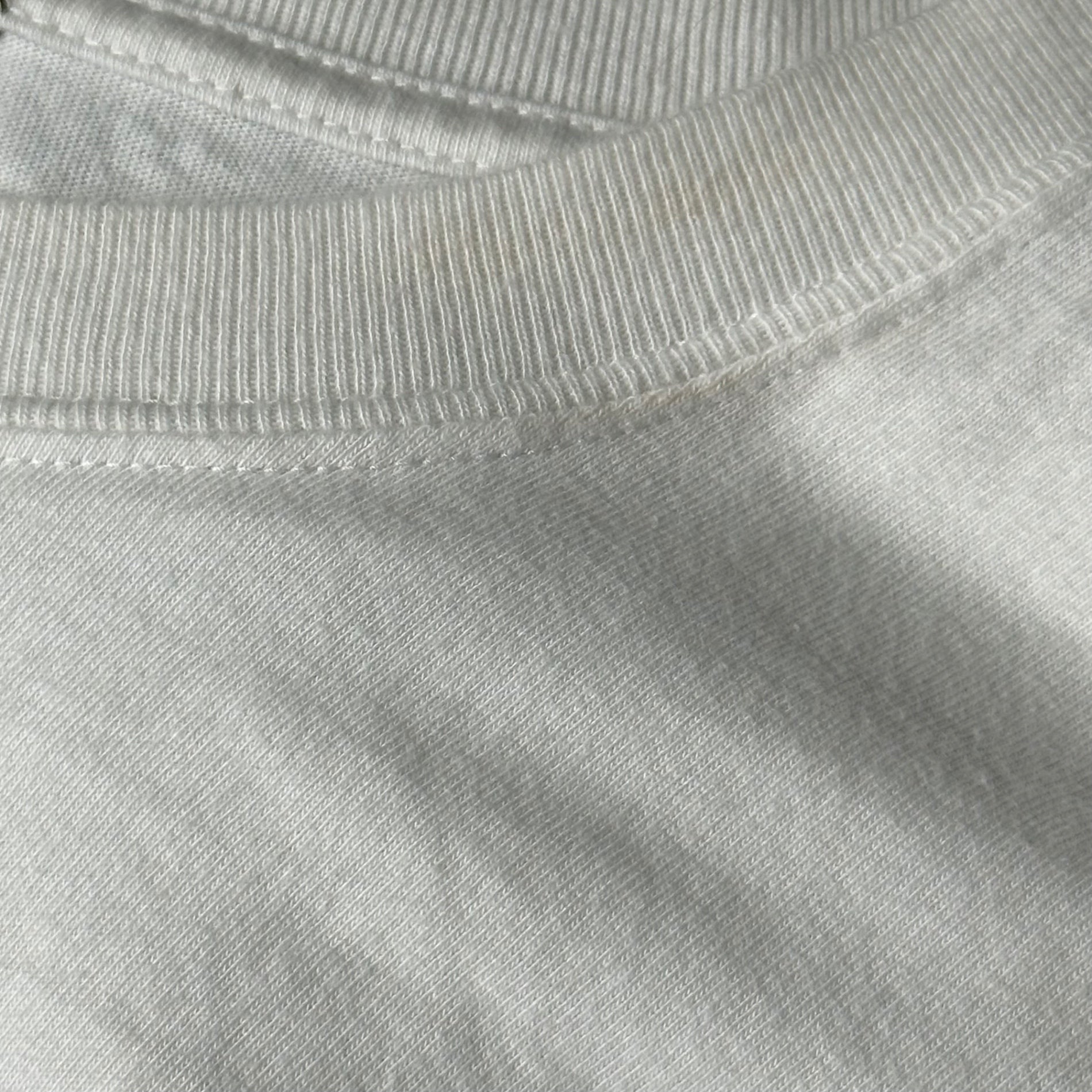 NEIGHBORHOOD(ネイバーフッド) 23SS × David Gwyther NH X DSC CREWNECK SS-3 グラフィック プリント Tシャツ 231PCDSN-CS03 L ホワイト 鮫 サメ