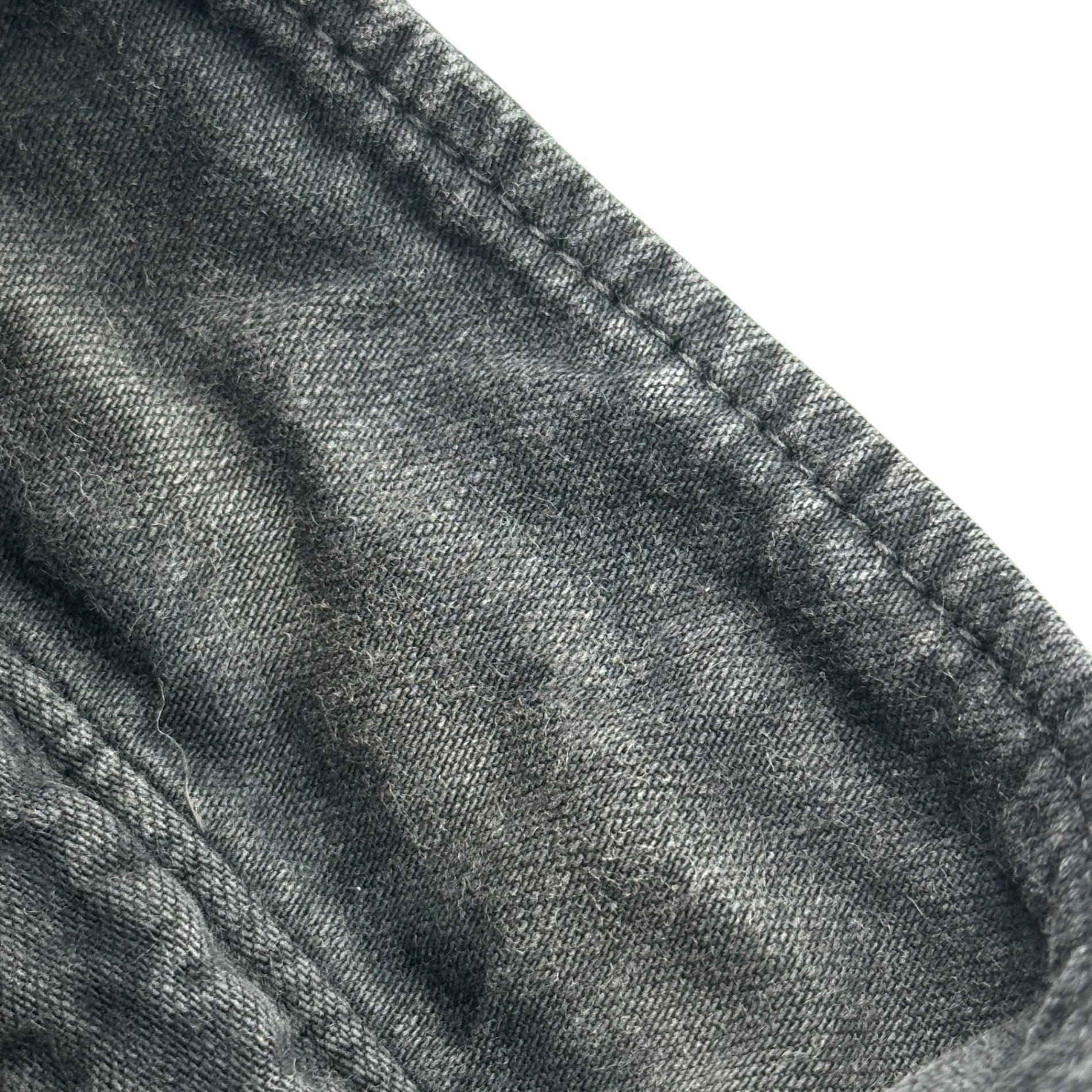 MY THINKS(マイシンクス) Snap-Button Western-Style Soft Denim Shirt スナップボタン ウエスタン ソフトデニムシャツ S ブラック