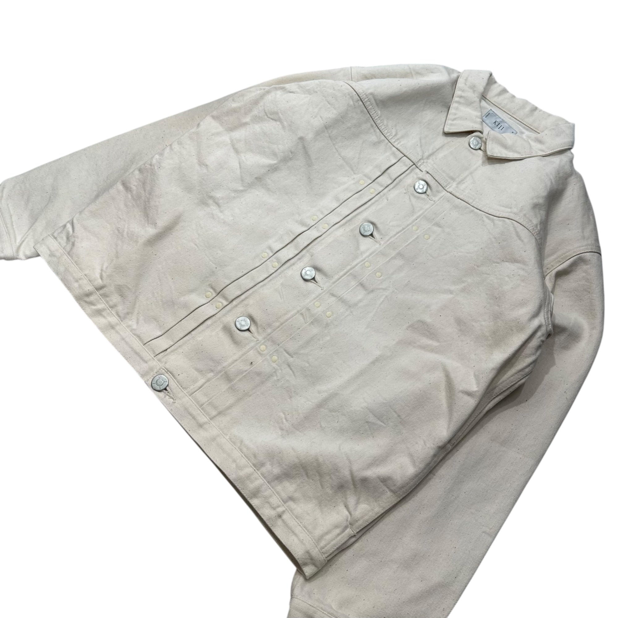 KIJI(キジ) OUDO NATURAL Denim Jacket オウド ナチュラル デニム ジャケット BBZ2001107A0005 4 キナリ BLOOM&BRANCHオリジナルブランド