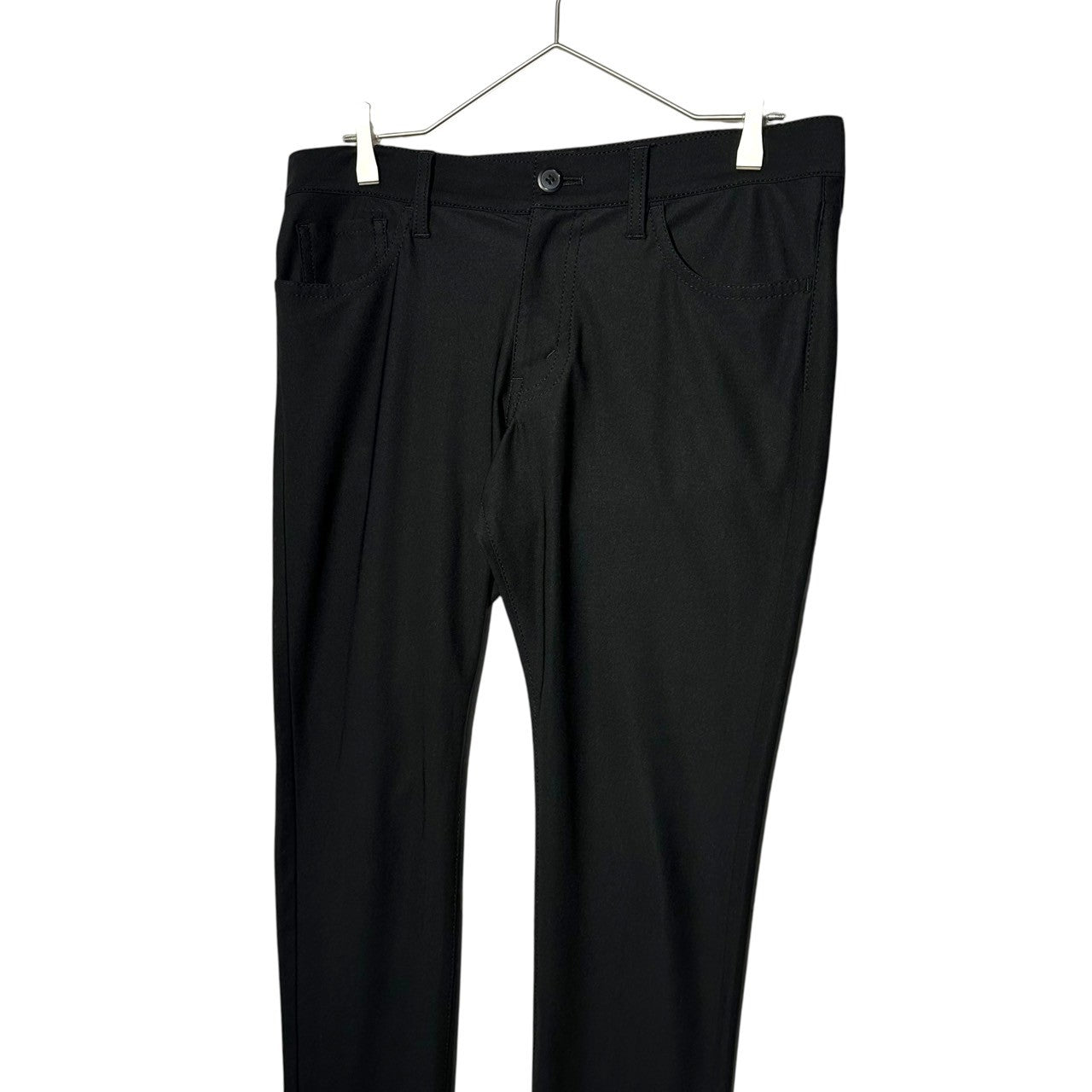 COMME des GARCONS JUNYA WATANABE(コムデギャルソンジュンヤワタナベ) 13SS Stretch pants ストレッチ パンツ JK-P005 M ブラック AD2012