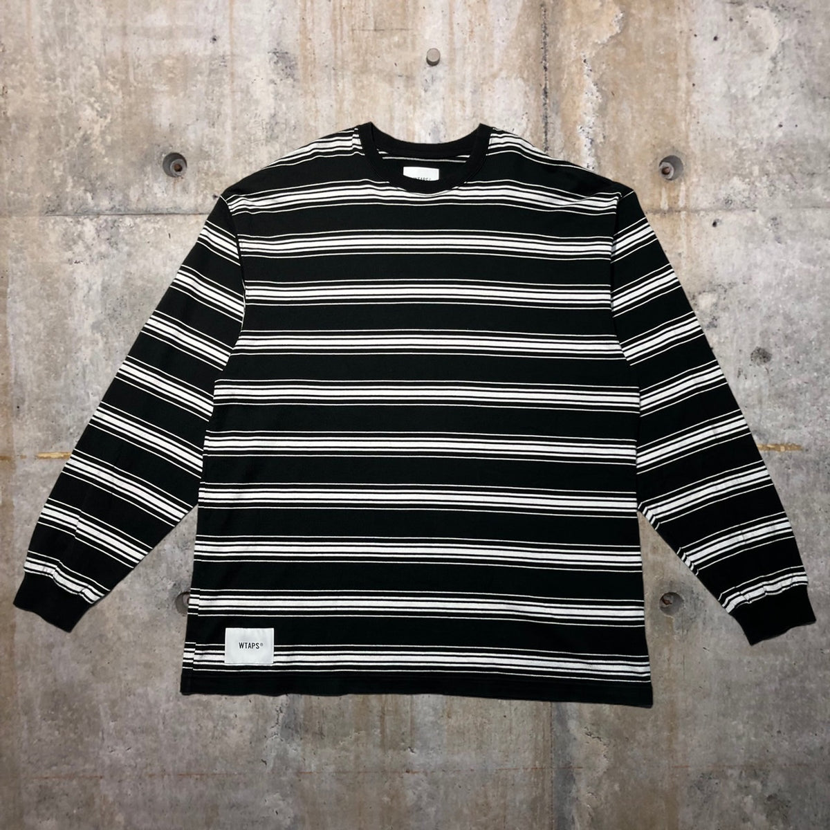 WTAPS(ダブルタップス) 22AW BDY 01 / LS / COTTON. TEXTILE/ボーダー 