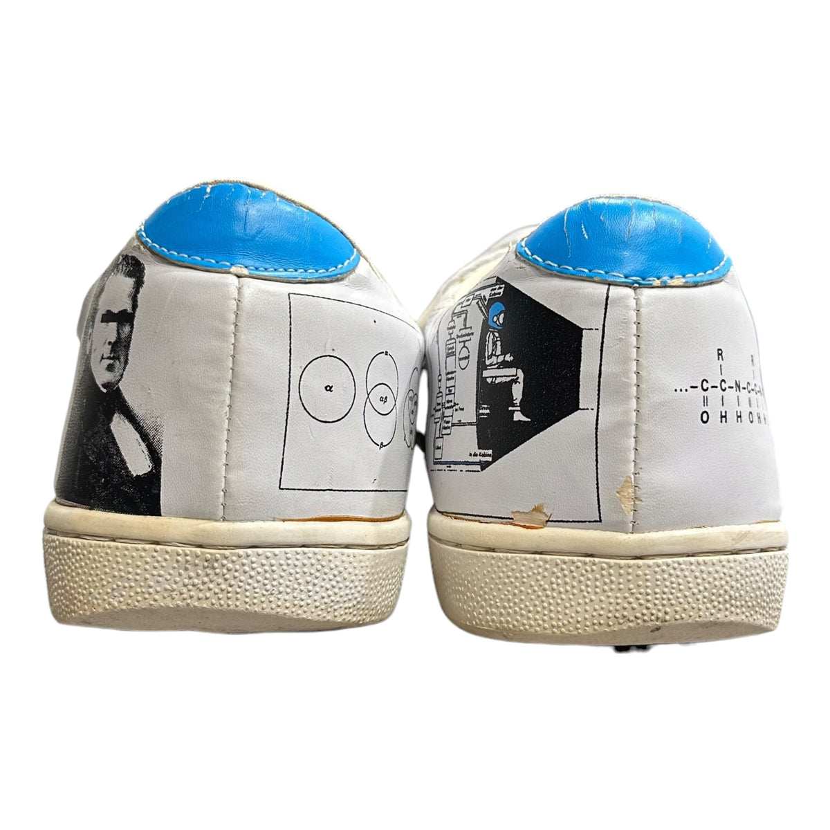 UNDERCOVERISM(アンダーカバイズム) 2011AW Element symbol graphic sneakers 元素記号 グラフィック スニーカー F6F02 L(27cm〜27.5cm程度) ホワイト