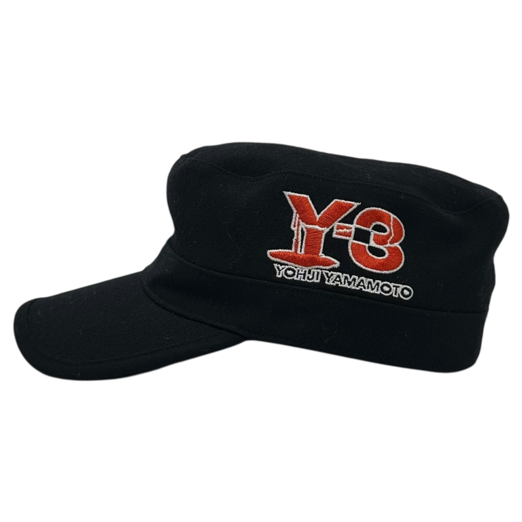 Y-3(ワイスリー) Side Logo Work Cap サイドロゴ ワークキャップ TIG001 L ブラック×オレンジ