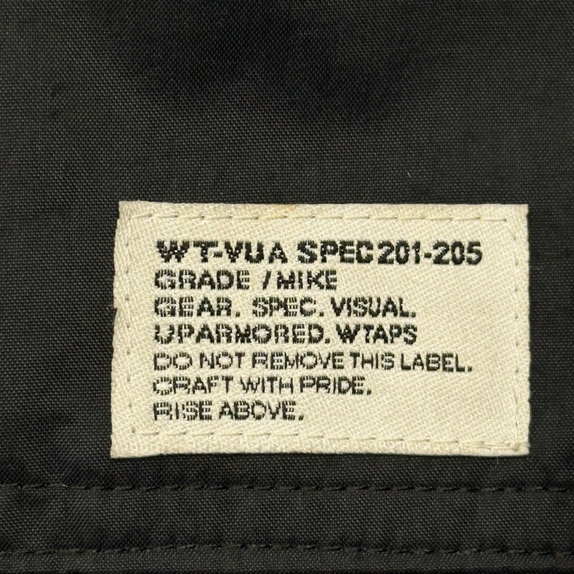WTAPS(ダブルタップス) 09AW SHERPA JACKET FIELD NYLON TAFFETA 3LAYER シェルパ ジャケット フィールド ナイロンタフタ 092SPDT-JKM01 M ブラック 00's DAZED AND CONFUSED マウンテンパーカー