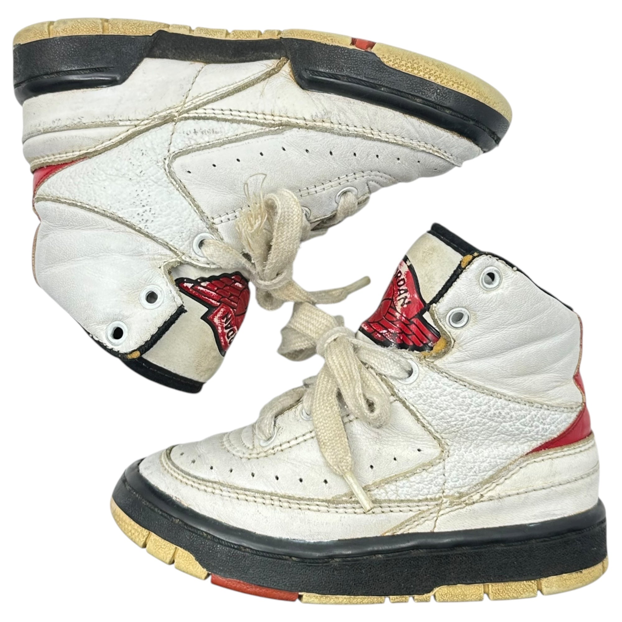 NIKE(ナイキ) 1987 SKY JORDAN 2 KIDS スカイ ジョーダン 2 KIDS 8 ホワイト×レッド 80's 80年代 ヴィンテージ オリジナル スニーカー