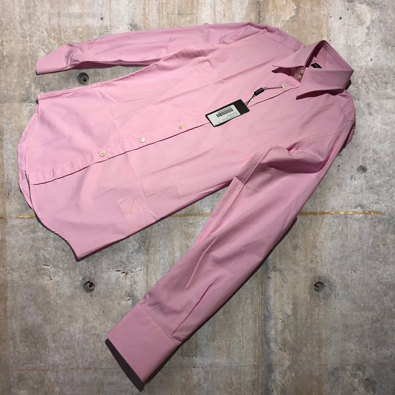DOLCE&GABBANA(ドルチェ&ガッバーナドルガバ) レギュラーカラーシャツ 40(Lサイズ程度) ピンク