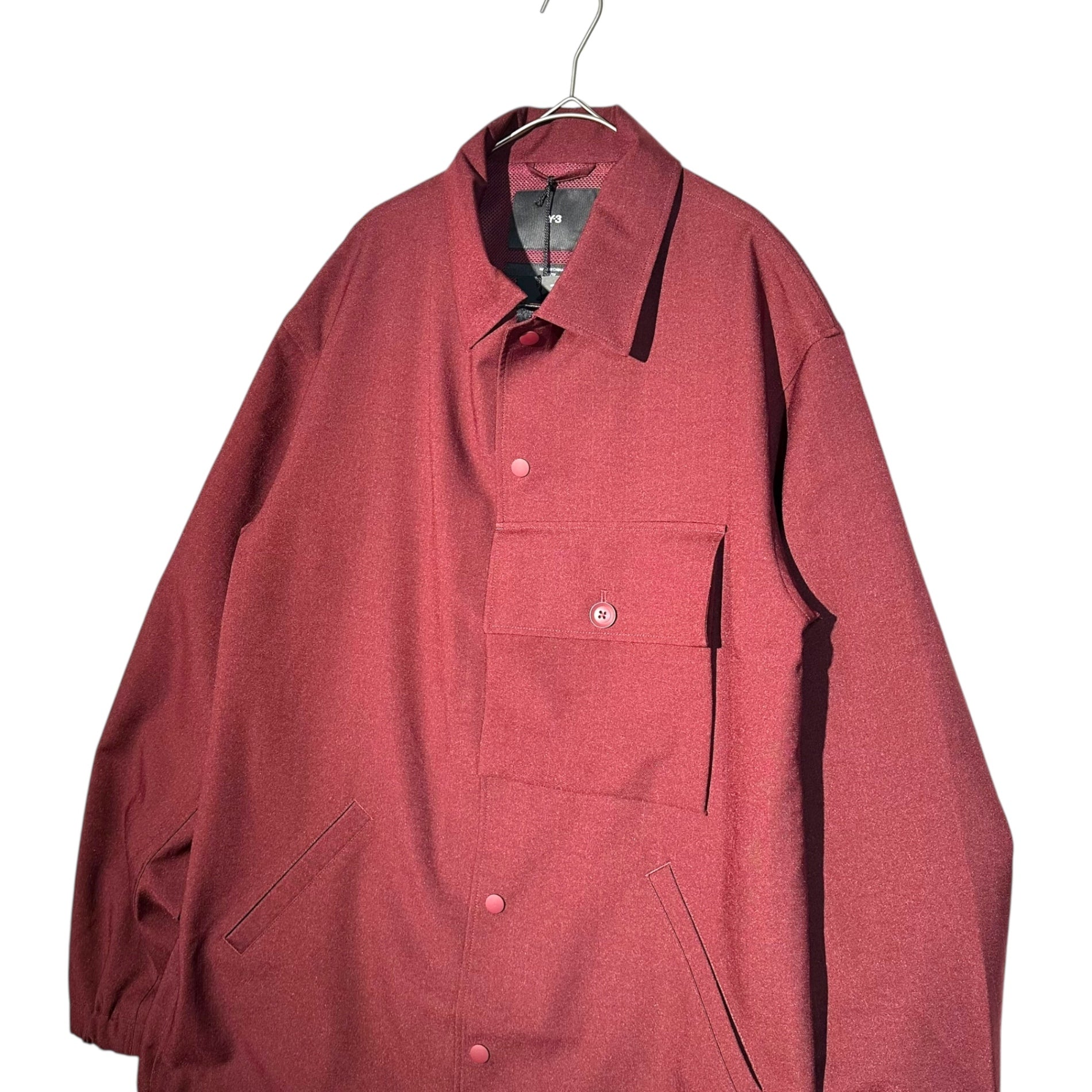 Y-3(ワイスリー) SPORT UNIFORM COACH JACKET スポーツ ユニフォーム コーチ ジャケット IV5603 XS ボルドー