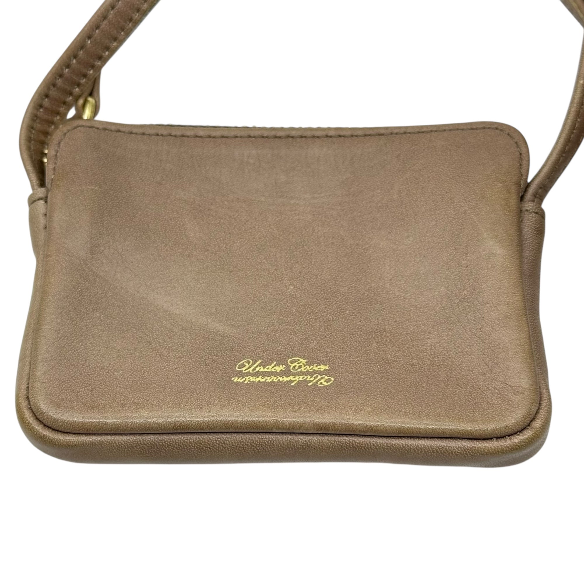 UNDERCOVERISM(アンダーカバーイズム) Leather shoulder wallet レザー ショルダー ウォレット ベージュ 財布 コインケース ミニ バッグ