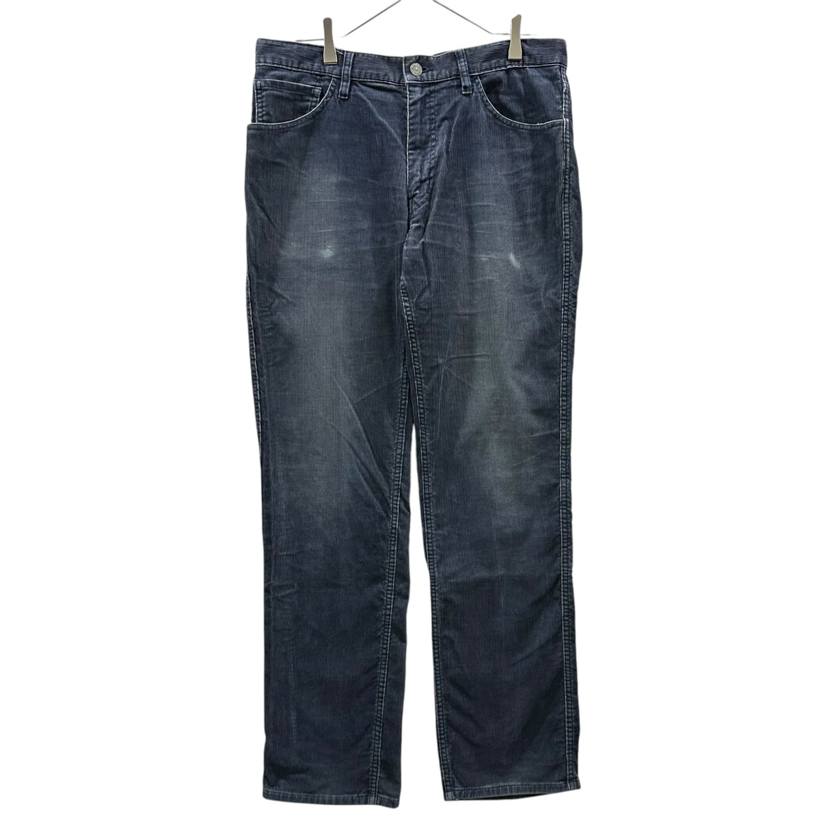 VISVIM(ビズビム/ヴィズヴィム) FLUXUS CORDS ベーシック コーデュロイ ストレート パンツ VS0002020 2(M) ネイビー