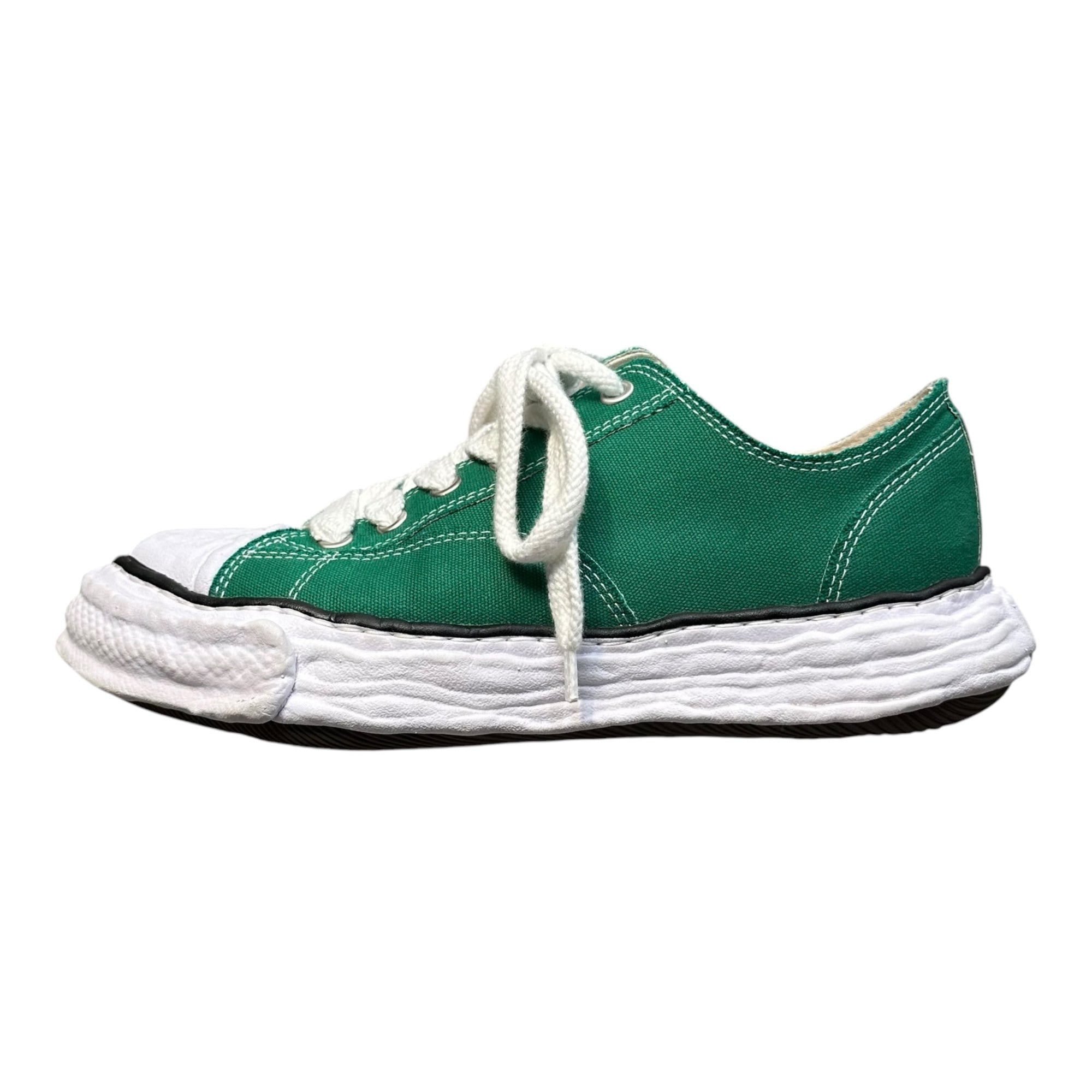 Maison MIHARA YASUHIRO(メゾンミハラヤスヒロ) PETERSON 23 Original Sole Canvas Low-Top Sneaker ピーターソン ローカット スニーカー A11FW702 44(28.0cm程度) グリーン