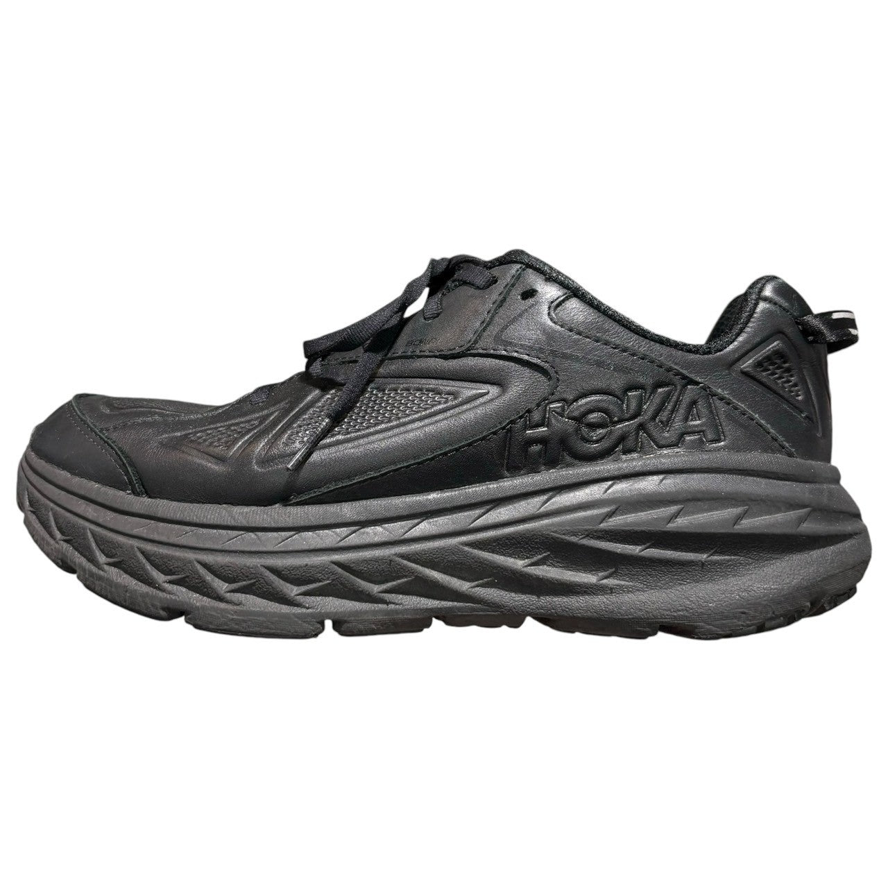 HOKA ONE ONE(ホカオネオネ) BONDI LTR WIDE ボンダイ F27219J 26cm ブラック トレイルラン シューズ スニーカー 厚底