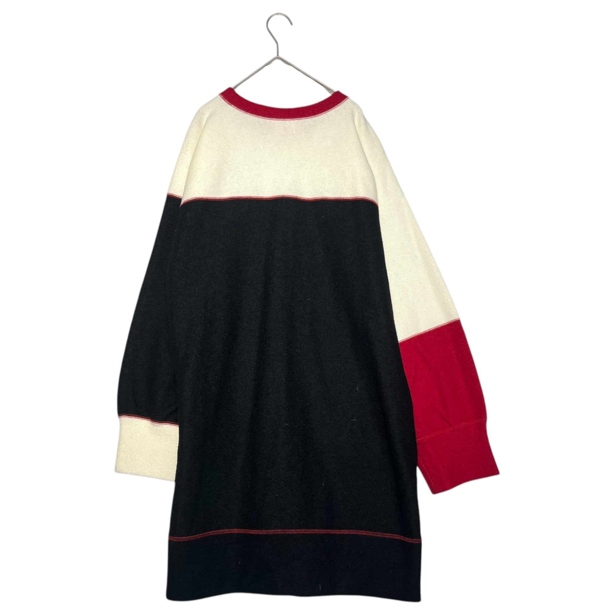 Vivienne Westwood RED LABEL(ヴィヴィアンウエストウッドレッドレーベル) Compressed wool chest one-point orb dress 圧縮ウール 胸ワンポイントオーブ ワンピース 16-12-512027 00(FREE) レッド