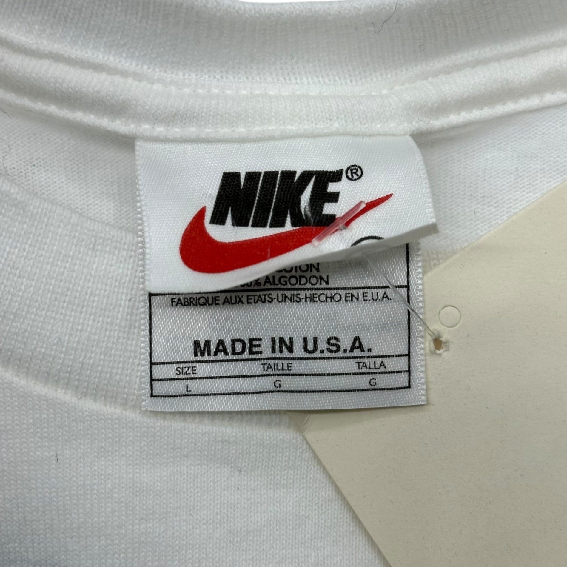 NIKE(ナイキ) 90's PENNY Anfernee Hardaway Tee ペニー アンファニー ハーダウェイ Tシャツ 130313-100 L ホワイト 90年代 ヴィンテージ ホームポジット Foamposite