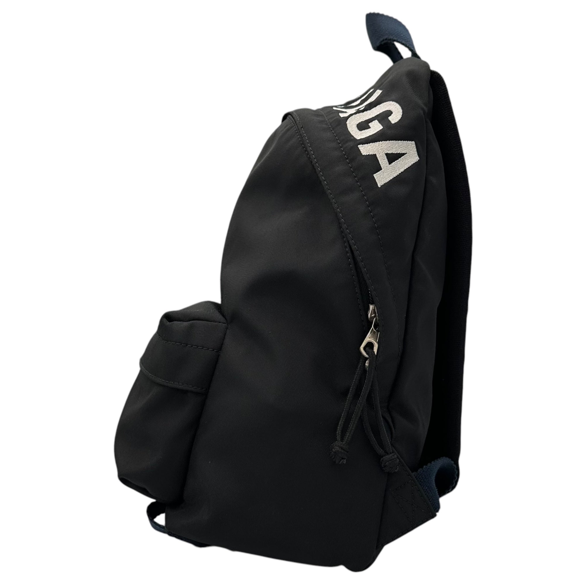 BALENCIAGA(バレンシアガ) WHEEL BACKPACK S ウィール バック パック S 565798 ブラック×ネイビー バッグ リュック ロゴ