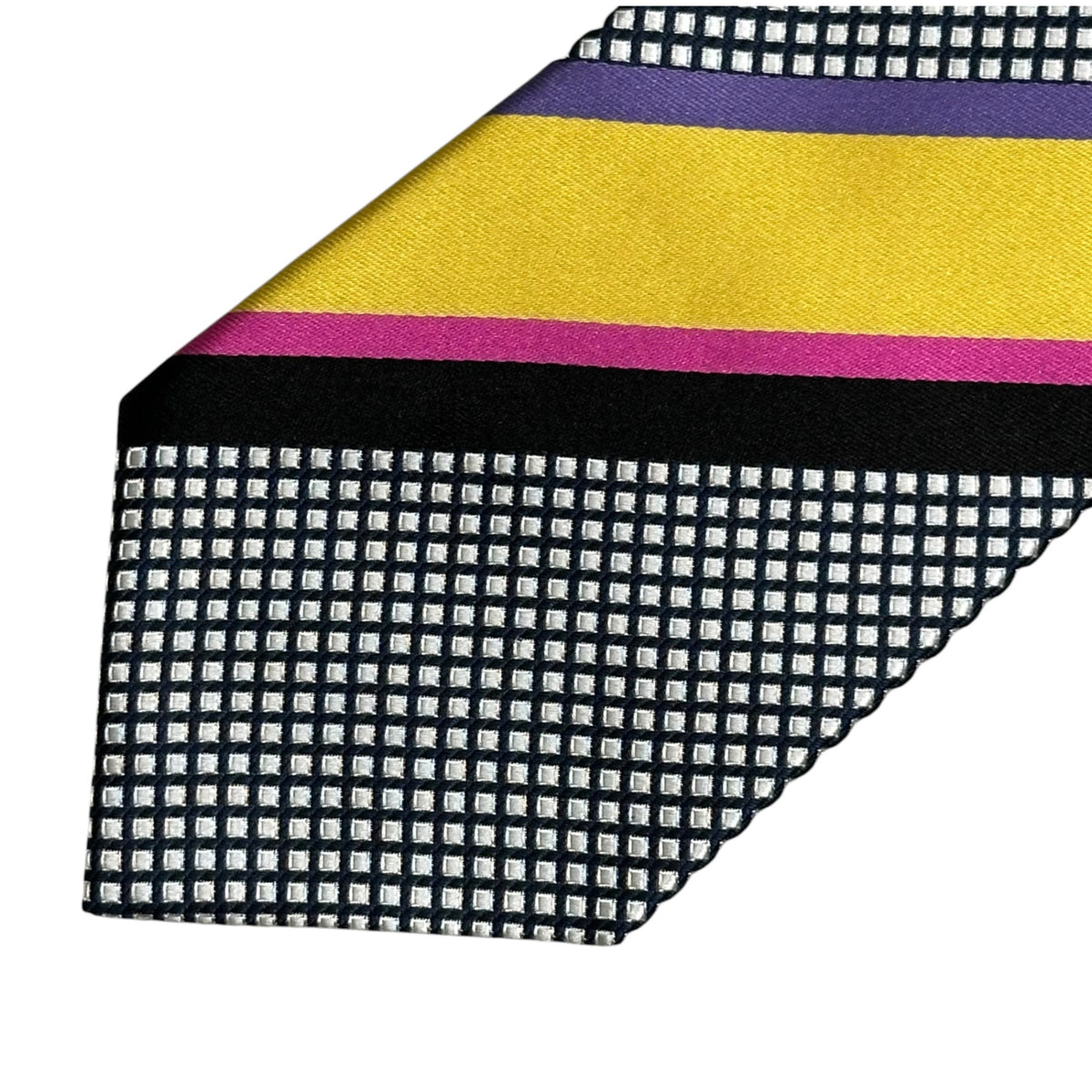 COMME des GARCONS HOMME DEUX(コムデギャルソンオムドゥ) Silk regimental tie シルク レジメンタル ネクタイ マルチ