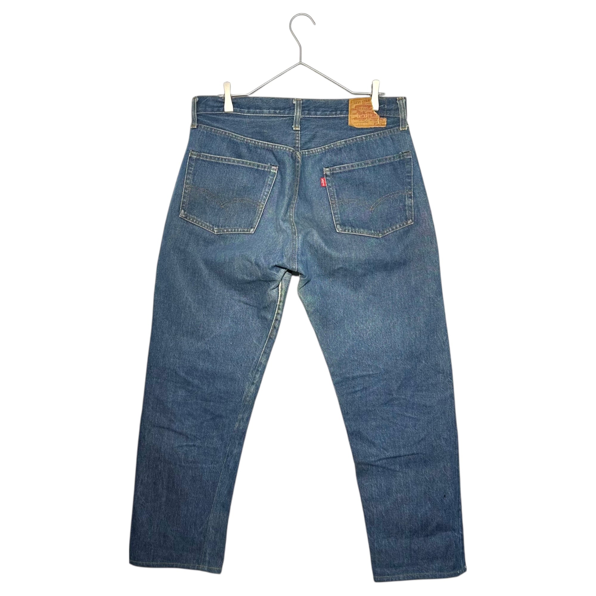 Levi's(リーバイス) 80’s 501 late 66 Vintage Denim Pants 66後期 ヴィンテージ デニム パンツ W35(実寸約88cm) インディゴ 80年5月製造 6刻印 セルビッチ ヴィンテージ 収縮8％