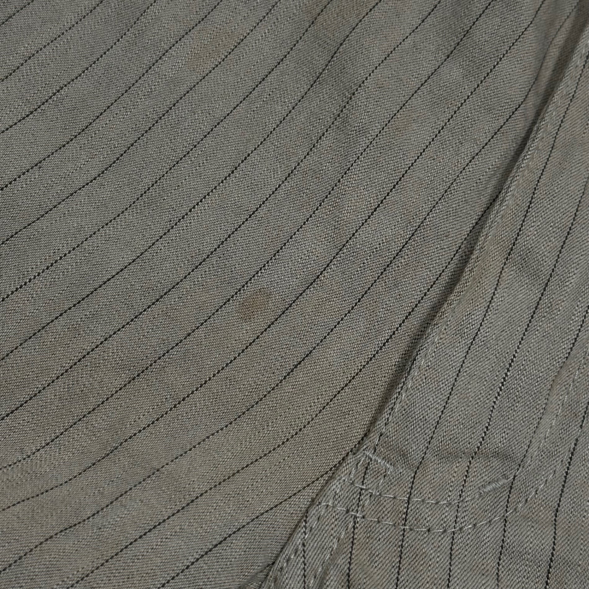 COMME des GARCONS HOMME PLUS(コムデギャルソンオムプリュス) 2006SS Lip & Tan Back-Printed Striped Pants リップアンドタン バックプリント ストライプ パンツ PQ-P023 S ベージュ×ブラック×レッド AD2005 00s アーカイブ