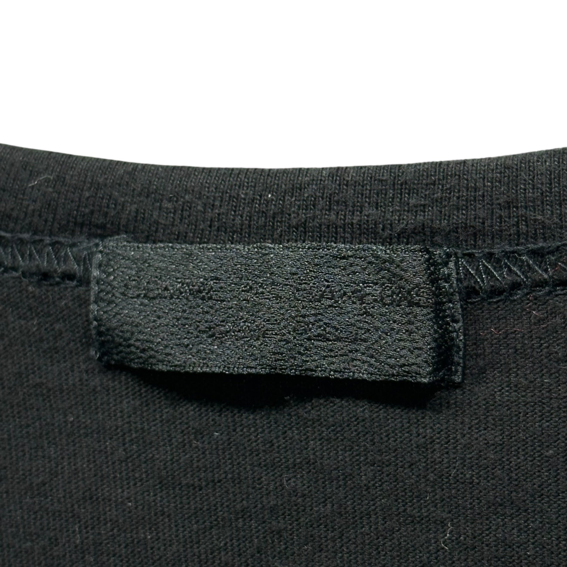 COMME des GARCONS HOMME PLUS(コムデギャルソンオムプリュス) 90's Cotton S/S T-Shirt コットン クルーネック Tシャツ PT-110050 表記消(M程度) ブラック AD1992 90年代