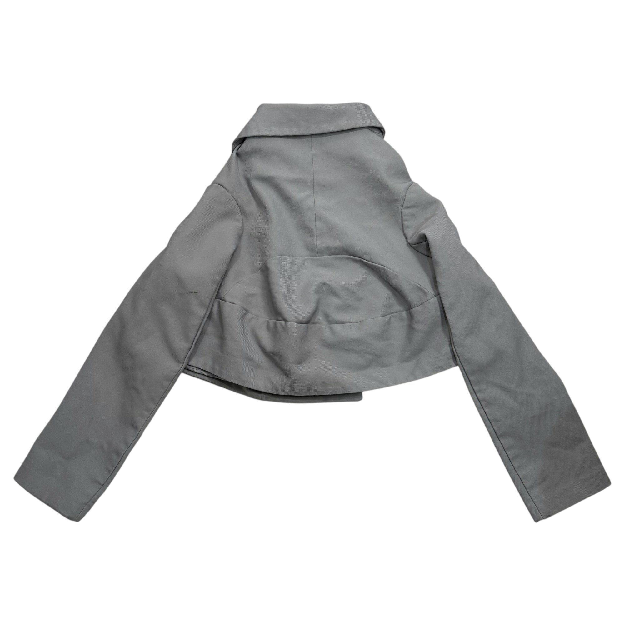 COMME des GARCONS(コムデギャルソン) 23SS Esther Shrink-Resistant Deformed Over Jacket エステル 縮絨 変形 オーバー ジャケット GK-J030 S グレー AD2022