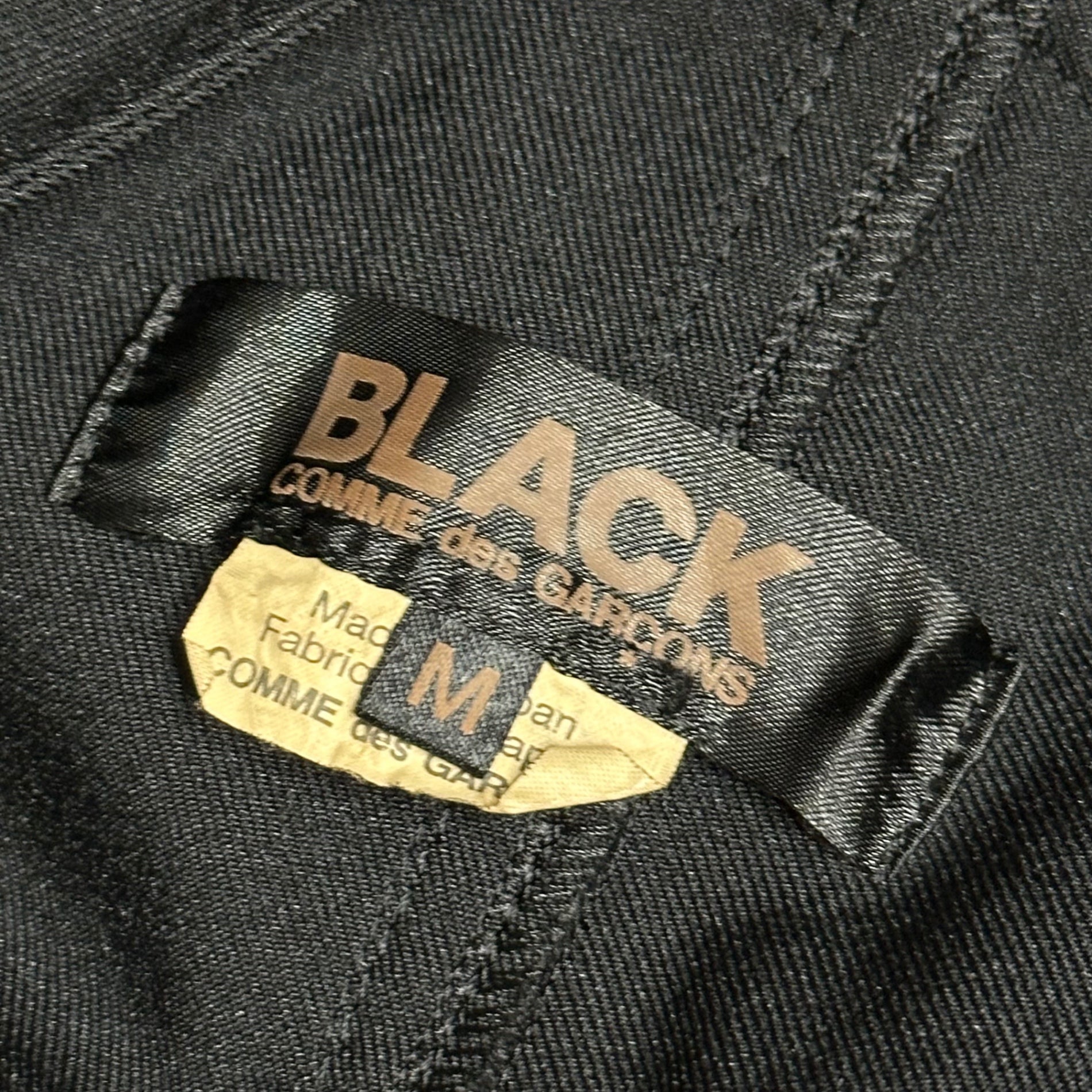 BLACK COMME des GARCONS(ブラックコムデギャルソン) 21AW Polyester Asymmetrical Jumper Skirt Overalls ポリエステル アシンメトリー ジャンパースカート オーバーオール 1H-A008 M ブラック AD2021