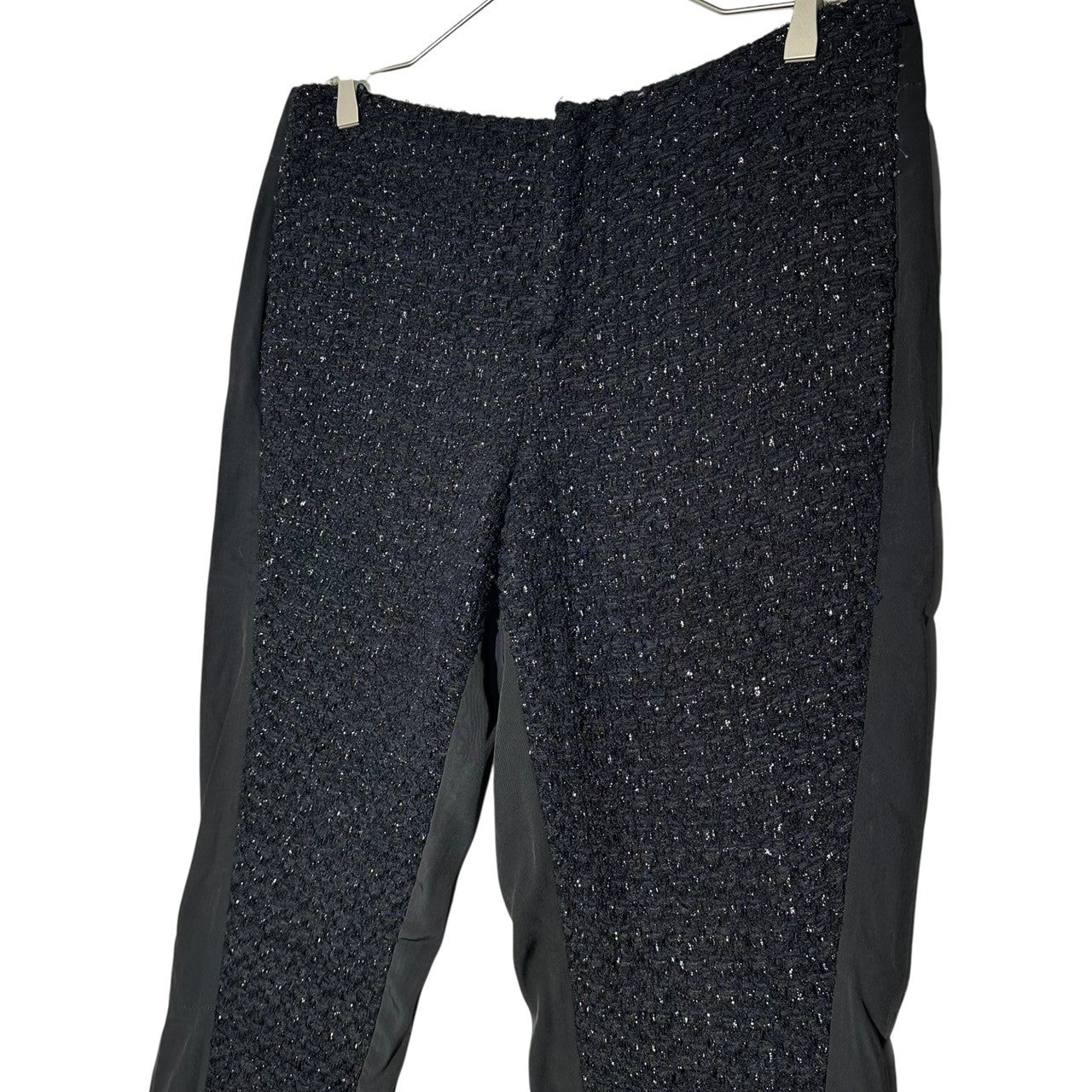 MARNI(マルニ) Wool nylon switch hem zip straight pants ウールナイロン 切替 裾 ジップ ストレート パンツ F10PAMAG23QUYTN160 40(L程度) ネイビー×ブラック