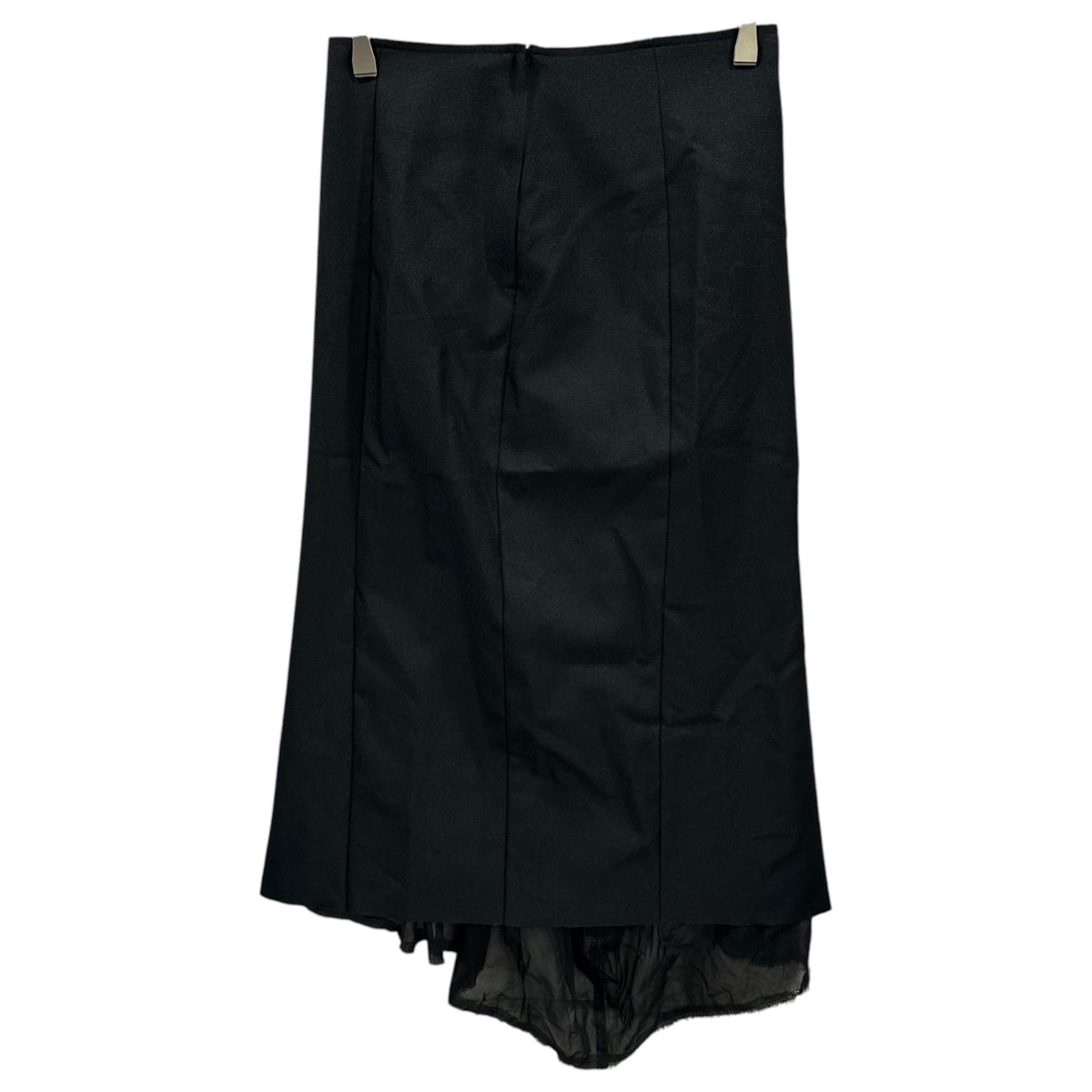 COMME des GARCONS(コムデギャルソン) 1999SS Cotton-Liner Polyester Skirt コットン ライナー エステル スカート GS-10009S S ブラック AD1998 90s アーカイブ