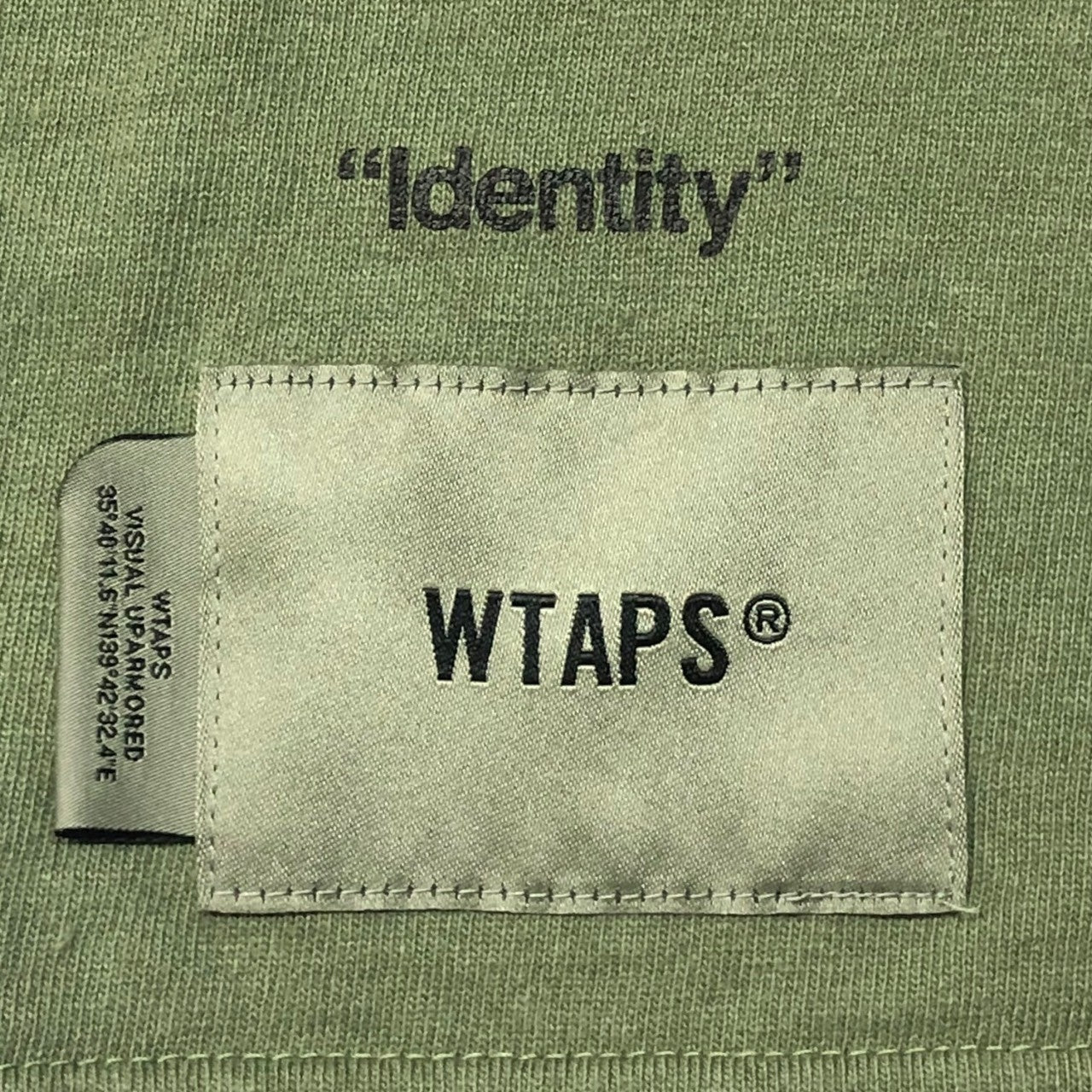 WTAPS(ダブルタップス) 22SS IDENTITY/SS/COTTON/アイデンティティーショートスリーブTシャツ 221ATDT-S