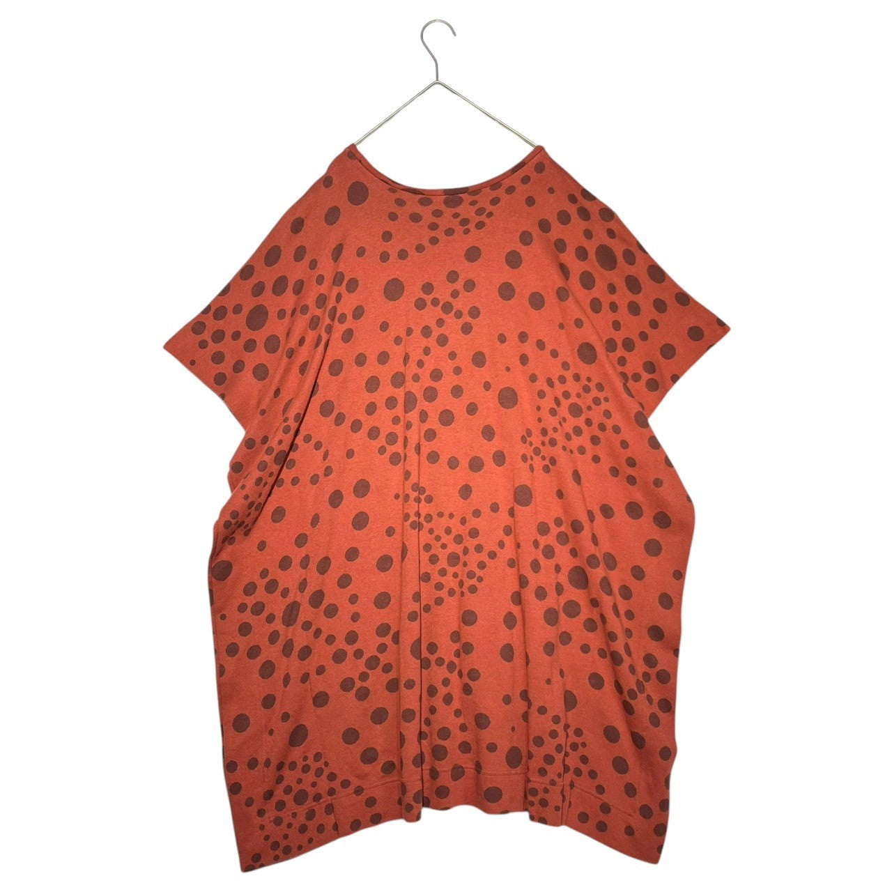 Vivienne Westwood RED LABEL CHOICE(ヴィヴィアンウエストウッドレッドレーベルチョイス) Random dot pattern sweatshirt dress ランダム ドット柄 スウェット ワンピース 16-55-571002 2(M) オレンジ