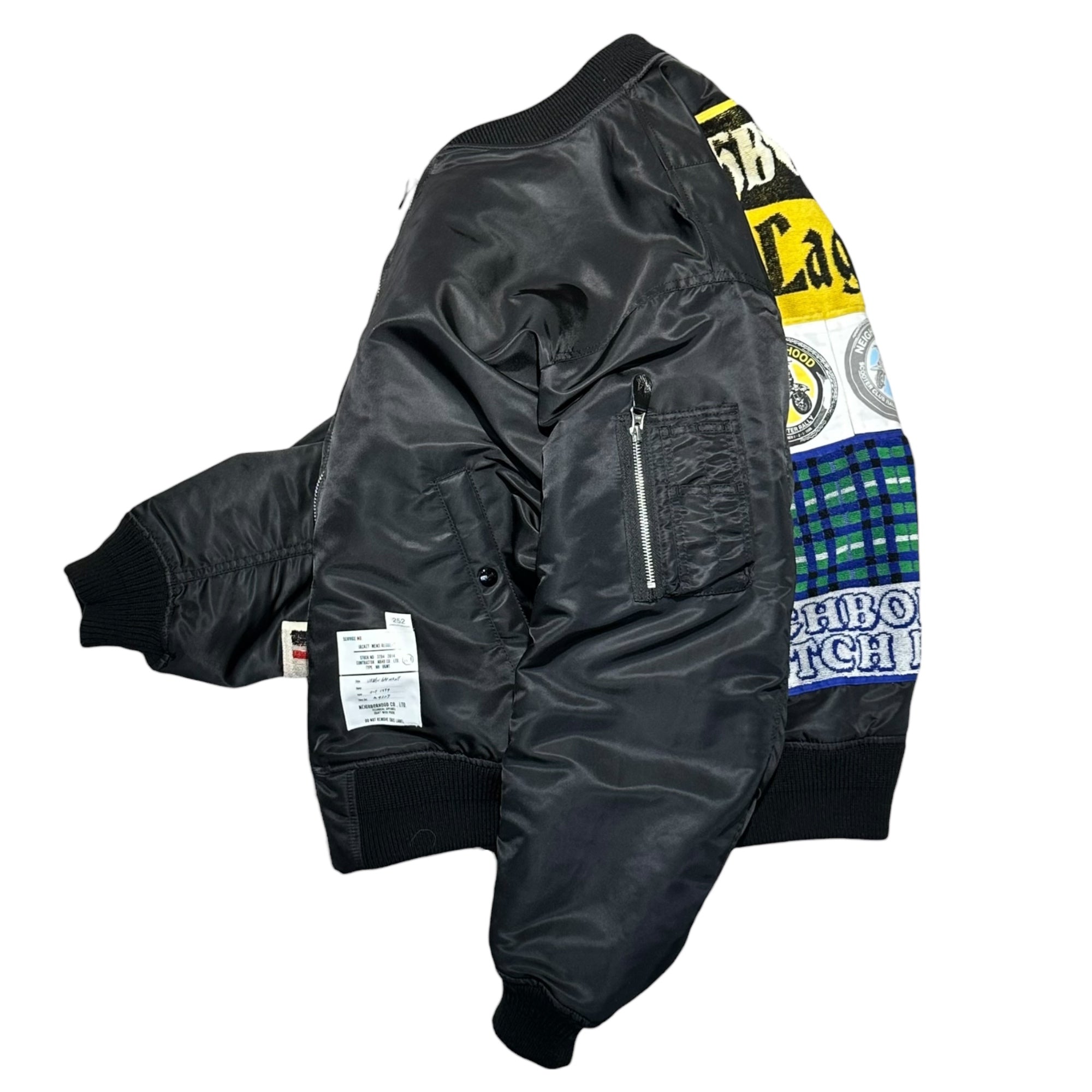 NEIGHBORHOOD(ネイバーフッド) 25AW MA-1 FLIGHT JACKET MOD フライト