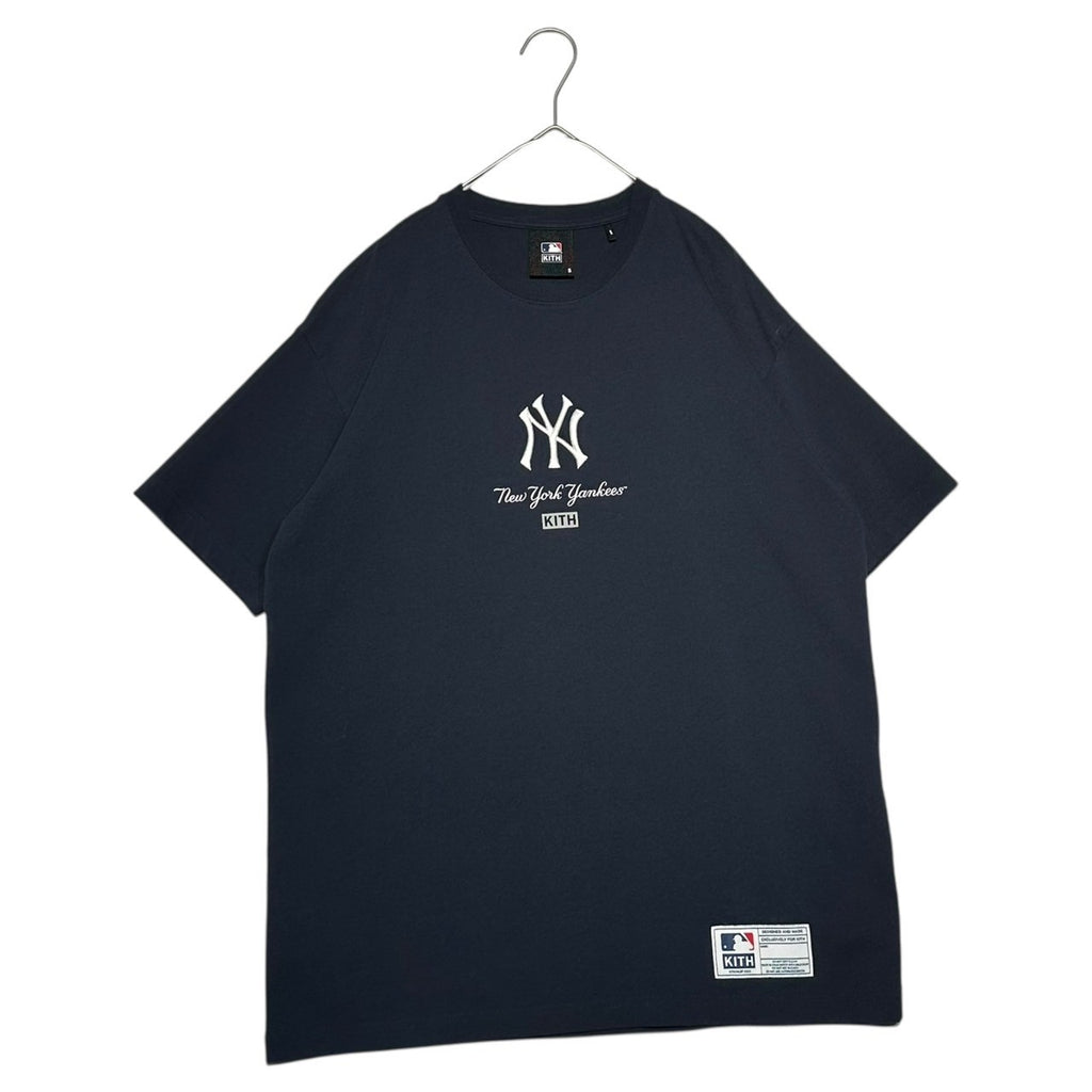 KITH(キス) MLB Yankees LOGO TEE ヤンキース ロゴ 刺繍 Tシャツ 20 