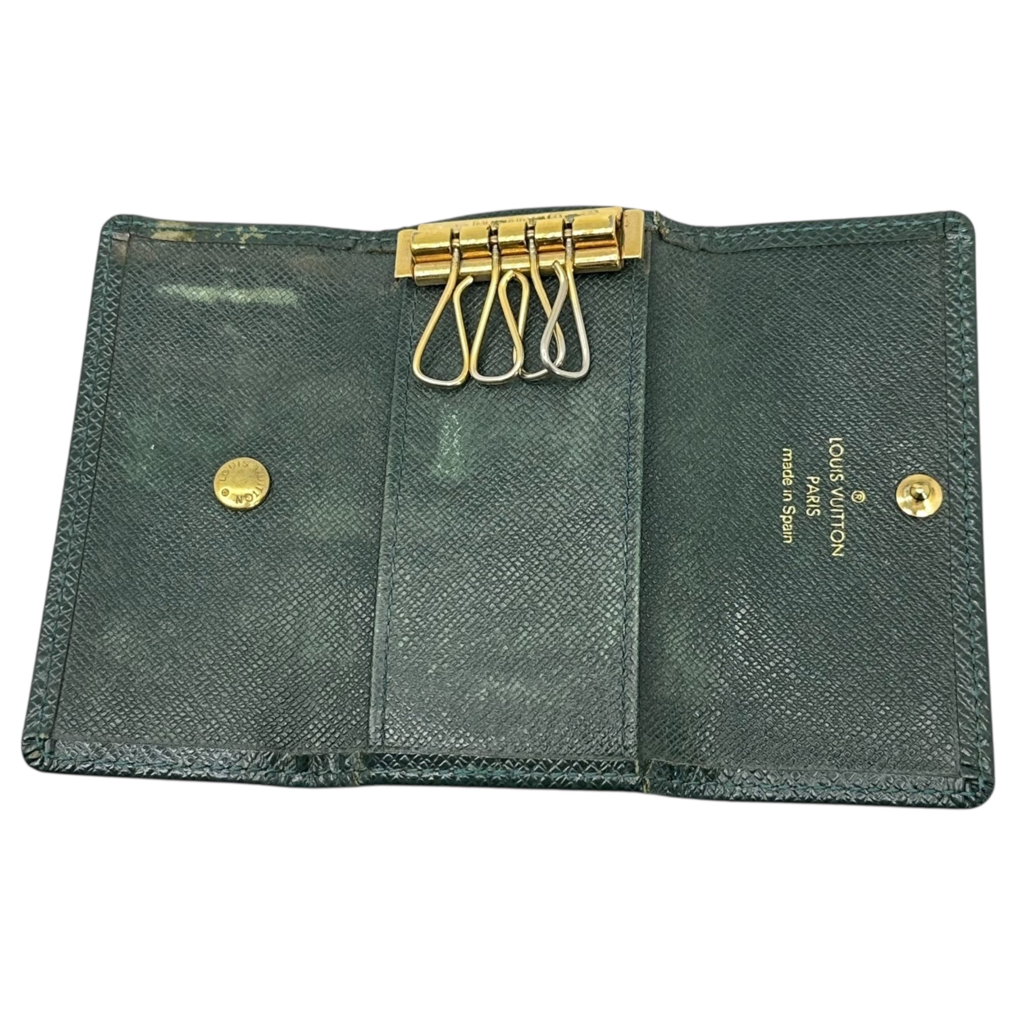 LOUIS VUITTON(ルイヴィトン) Mürticule 4 Epicea ミュルティクレ 4 エピセア タイガ 4連 キーケース M30524 グリーン CA1906