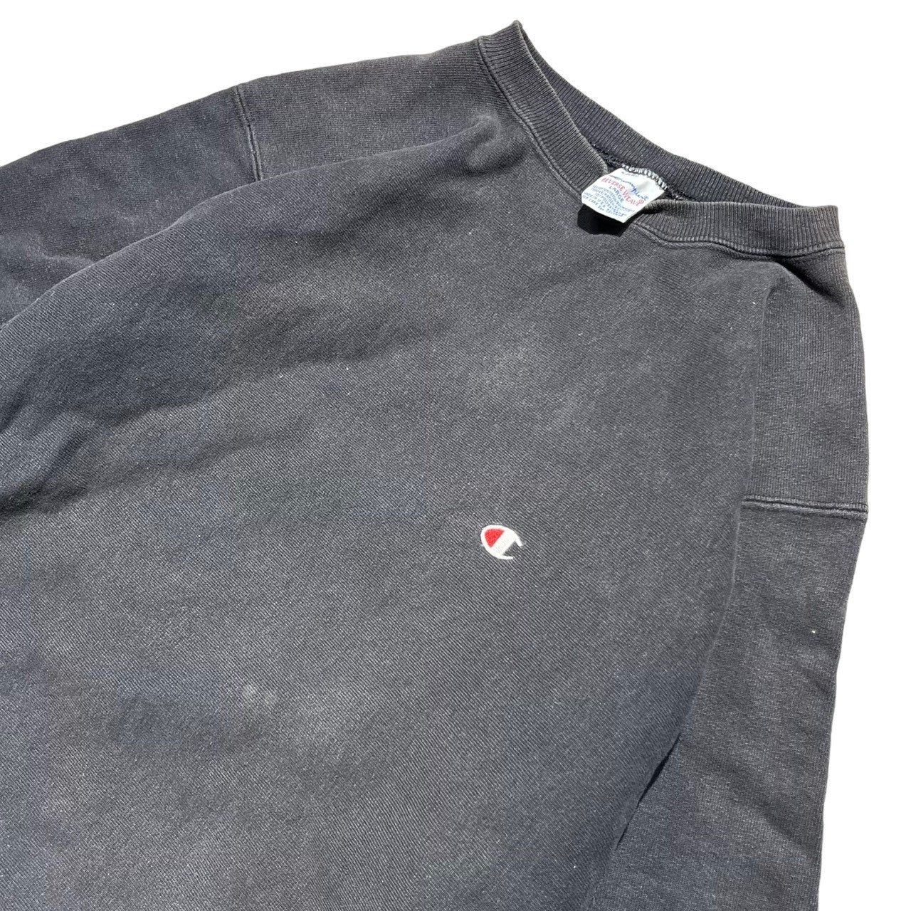 Champion(チャンピオン) 90's REVERSE WEAVE SWEAT SHIRT ヴィンテージ リバースイーブ スウェット L ブラック 90年代 刺繍タグ USA製