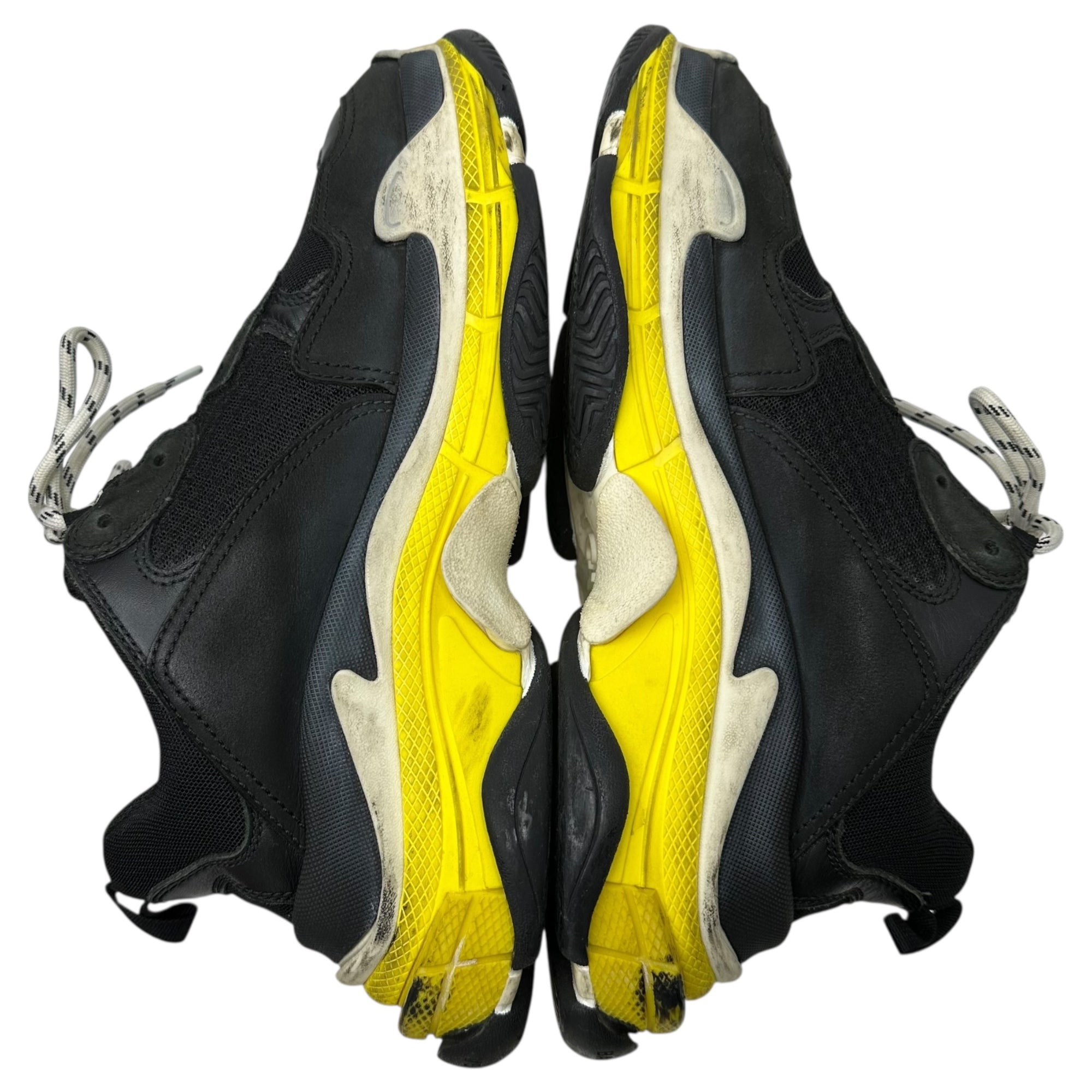 BALENCIAGA(バレンシアガ) TripleS Black Yellow White トリプルS 534162 27cm ブラック×イエロー×ホワイト 厚底 スニーカー