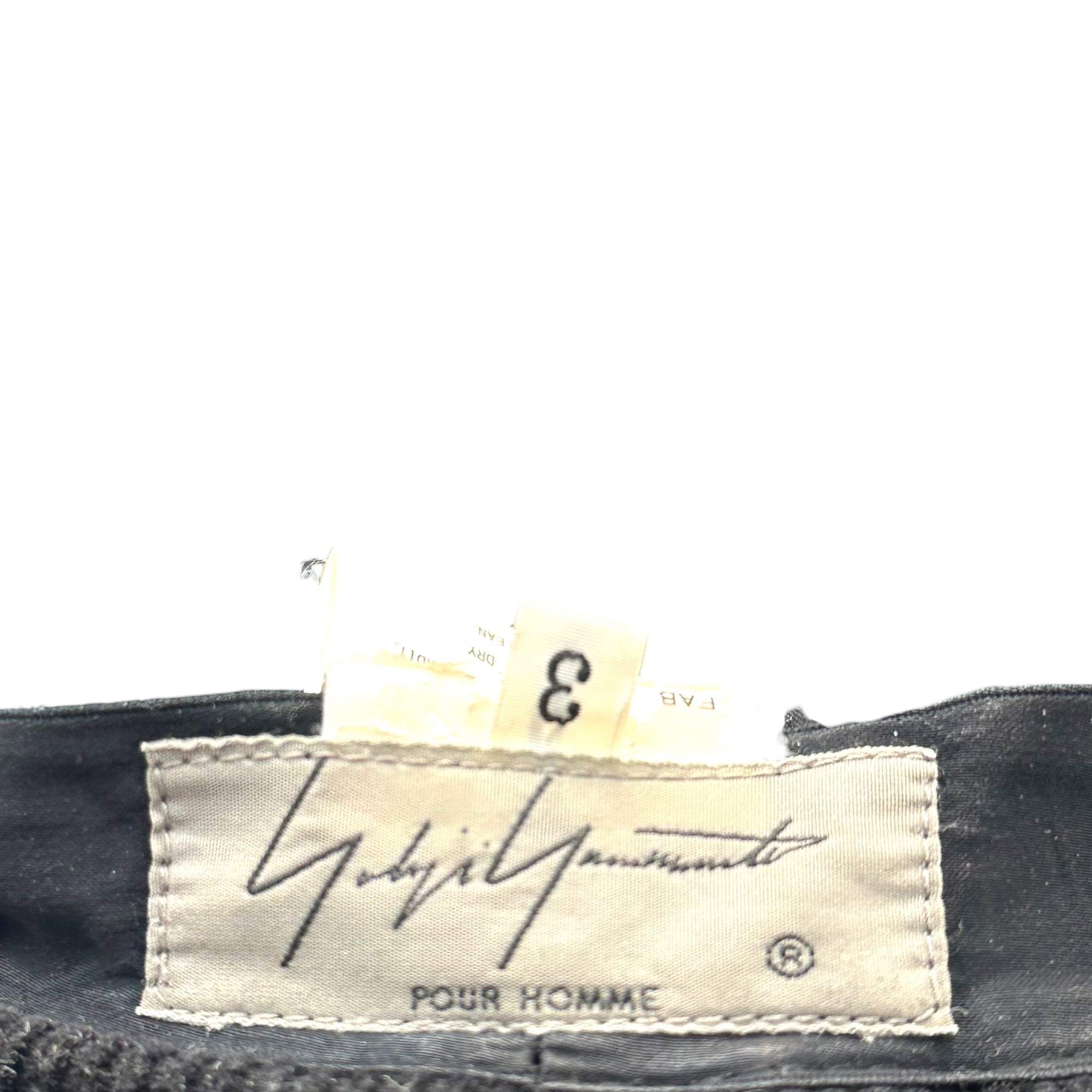 YOHJI YAMAMOTO POUR HOMME(ヨウジヤマモトプールオム) 2019AW Corduroy casquette コーデュロイ キャスケット 帽子 HC-H08-971 3 ブラック