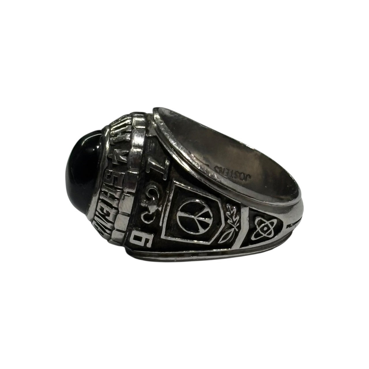 JOSTENS(ジャスティンズ) 1991 ”SHENENDEHOWA HIGH” music college ring カレッジ リング 19.5号 シルバー JOSTENS社製 LTM 90's 90年代 ヴィンテージ