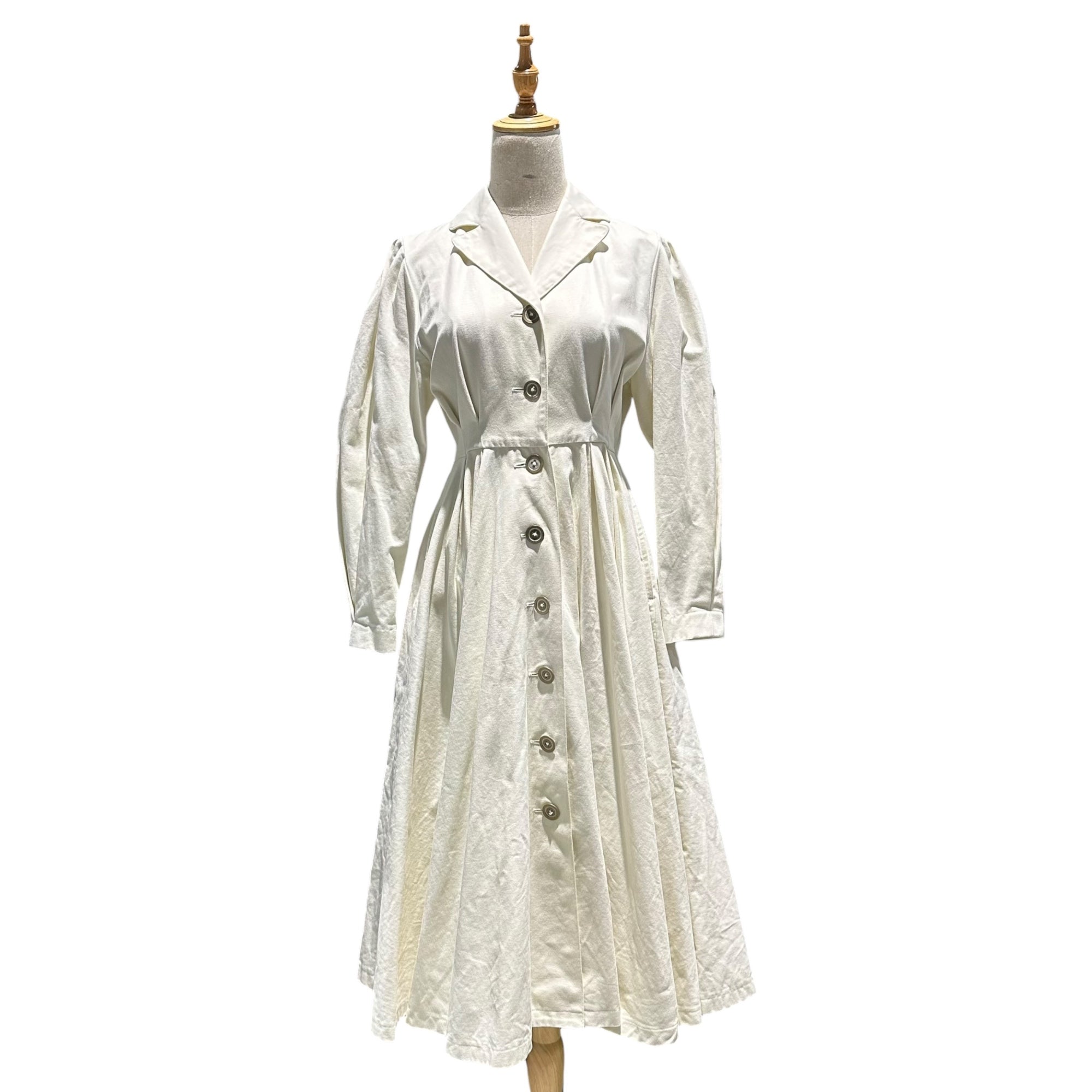 foufou(フーフー) THE DRESS #17 - waltz - open collar gold button