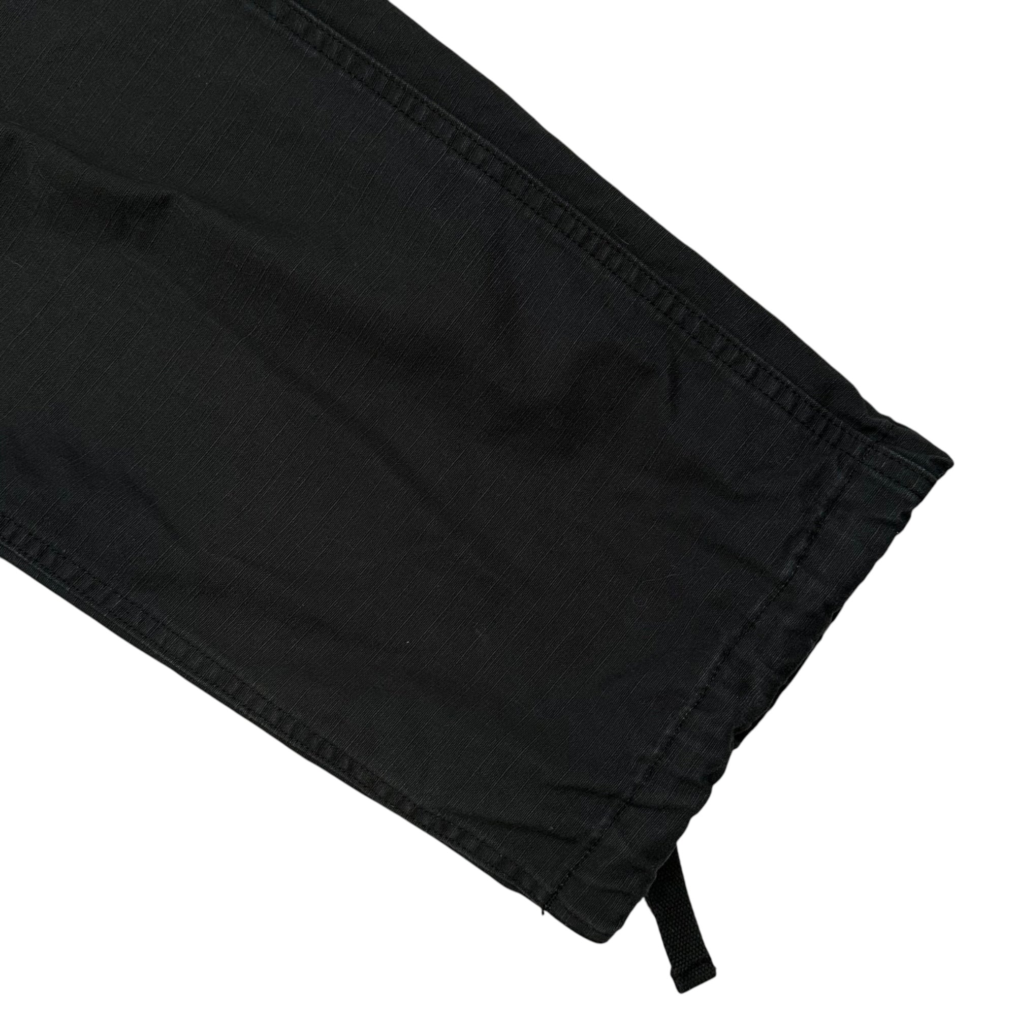 STUSSY(ステューシー) Cotton Cargo Pants コットン カーゴ パンツ 28 ブラック