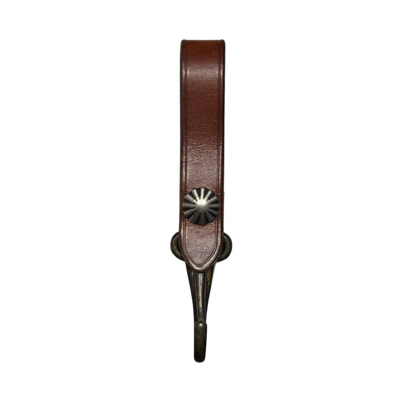 RRL(ダブルアールエル) Leather Concho Hook Keyring レザー コンチョ