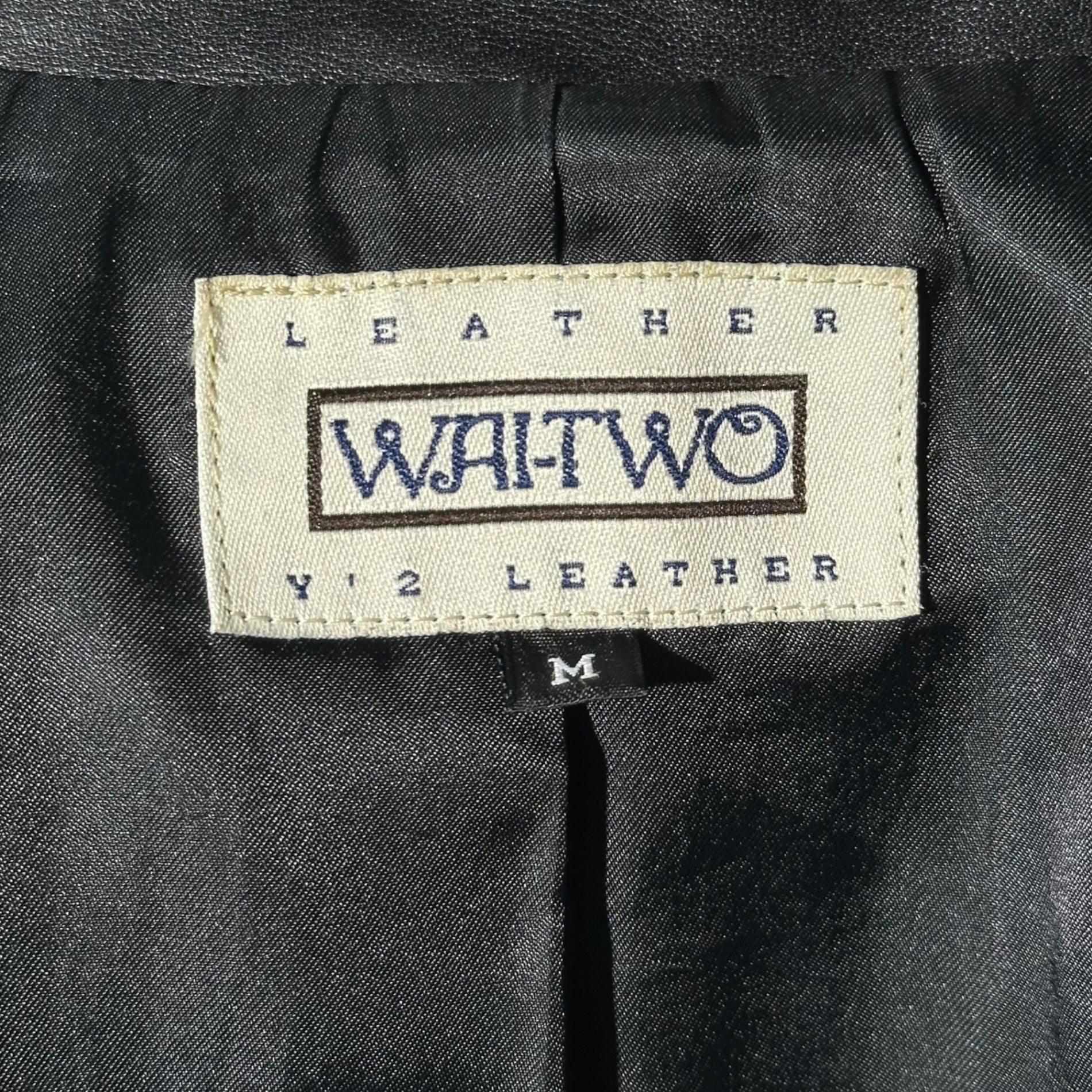 MEN'S TENORAS(ティノラス) HORSE LEATHER 3B TAILORED JACKET ホース レザー 3B テーラード ジャケット M ブラック 馬革 Y'2 LEATHER ワイツーレザー