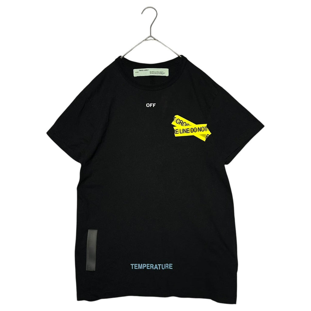 Off-White(オフホワイト) 18SS Firetape Printed Logo T-Shirt 