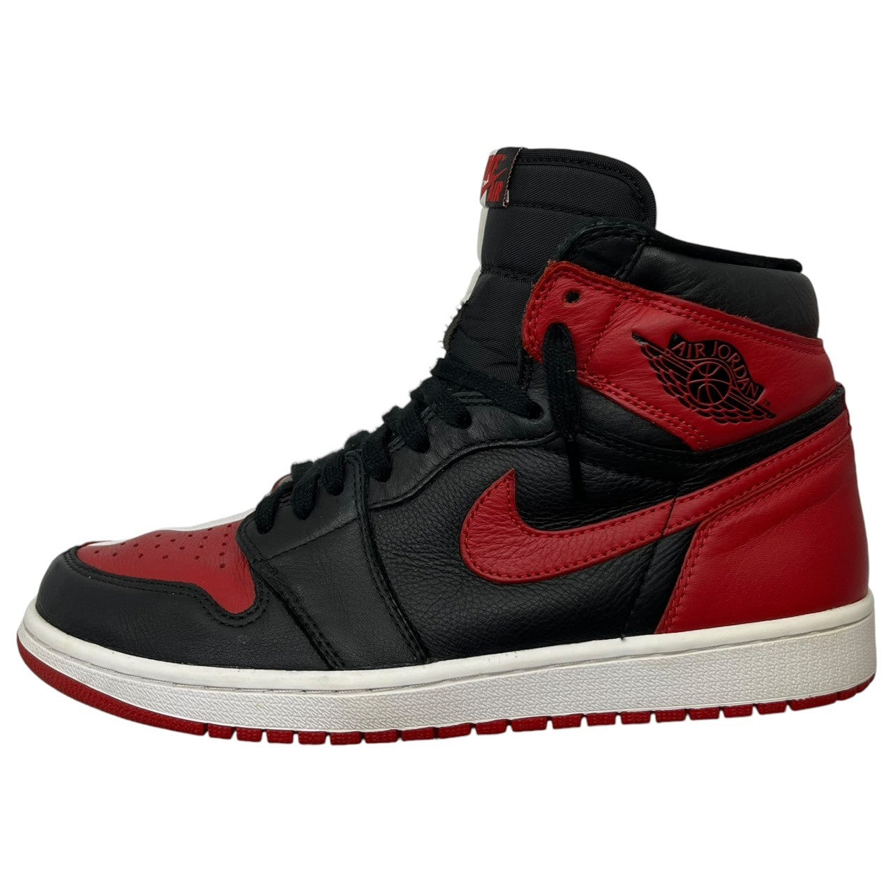 NIKE(ナイキ) AIR JORDAN 1 RETRO HIGH OG HOMAGE TO HOME エア ジョーダン 1 レトロ ハイ 861428-061 28cm ブラック×レッド×ホワイト ハイカット スニーカー NRG