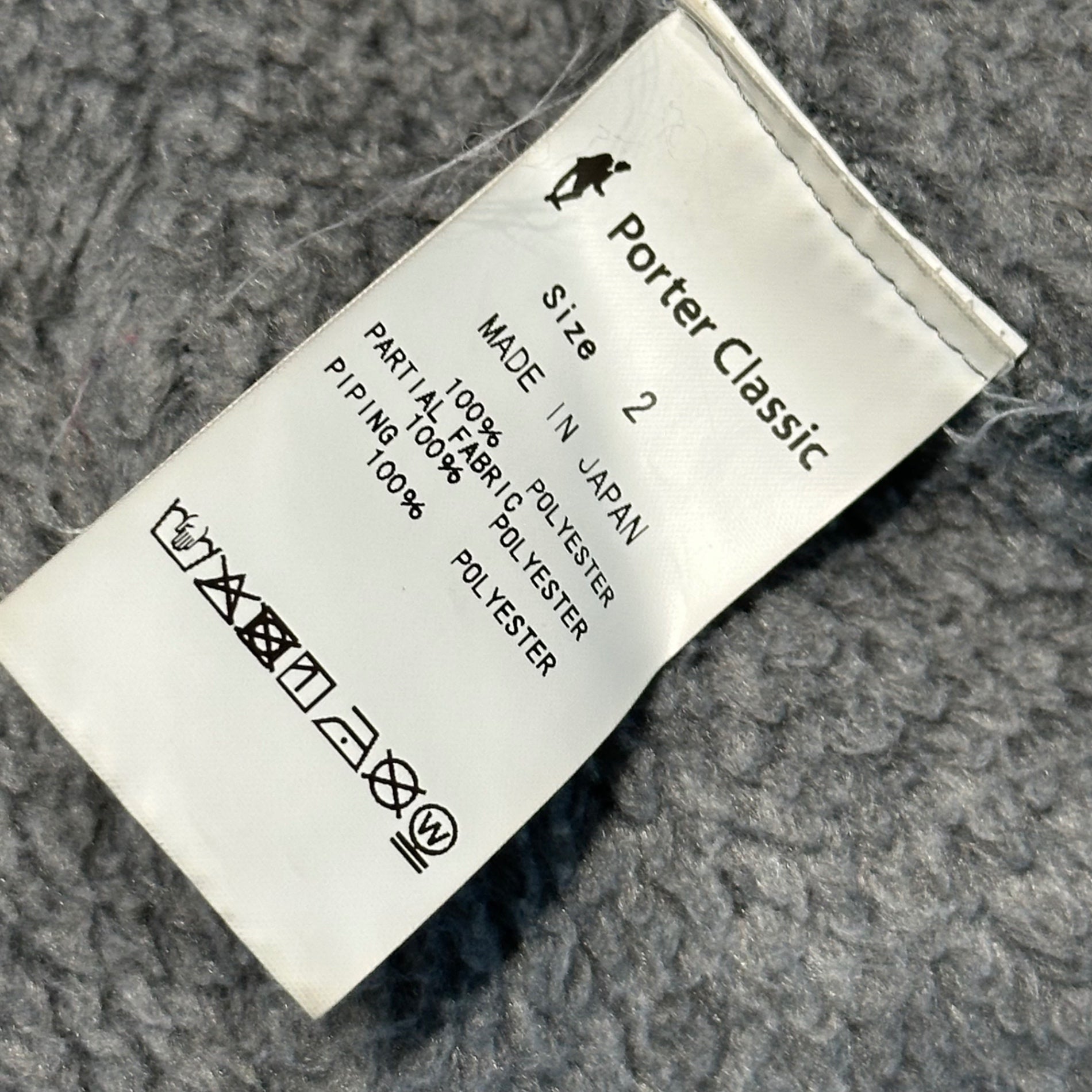 Porter Classic(ポータークラシック) BLOOM&BRANCH 別注 Fleece Shirt Coat Exclusive フリース シャツ コート 2 グレー カバーオール ジャケット ボア