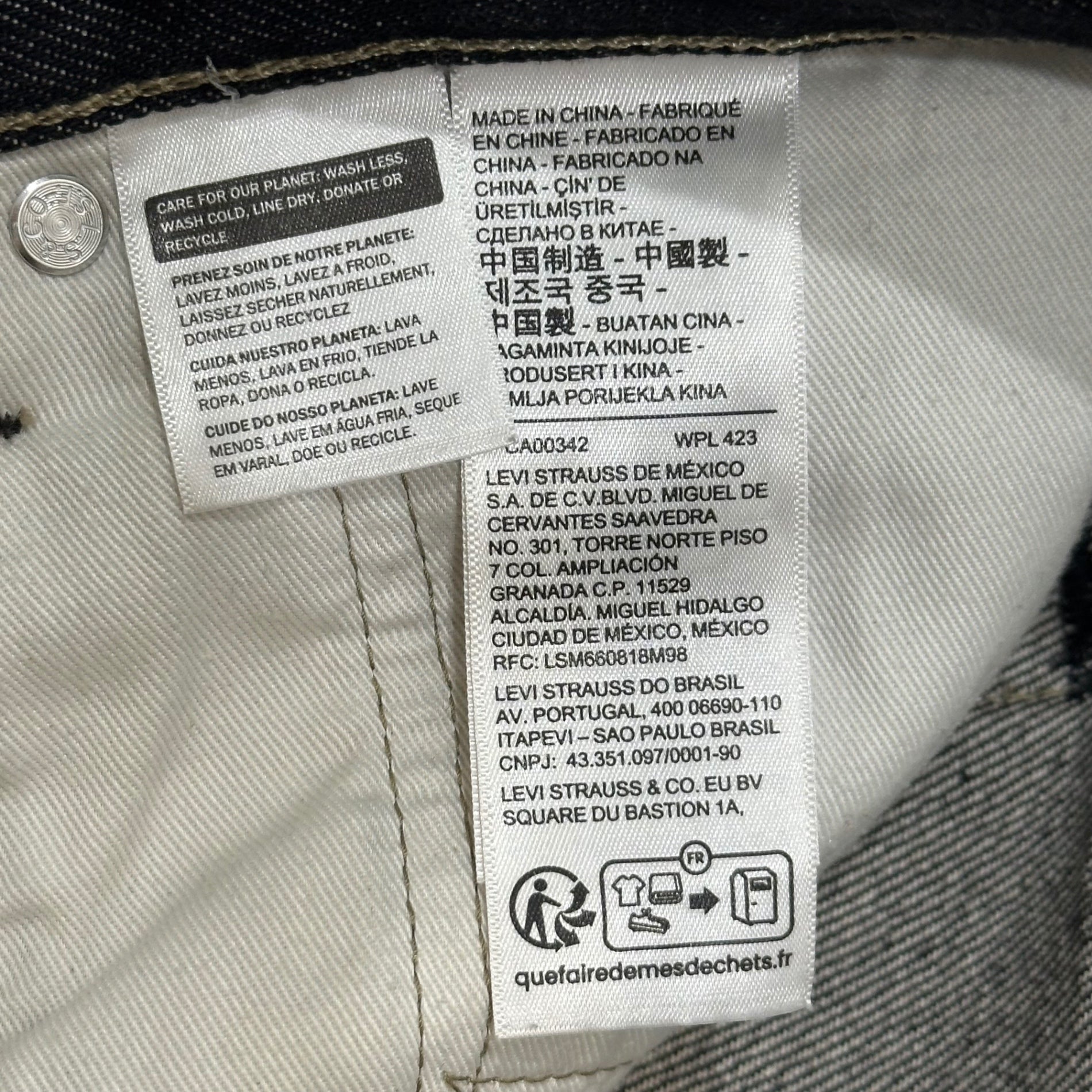 Levis PReMIUM(リーバイスプレミアム) PREMIUM BLACK 501 ® JEANS プレミアム ブラック ジーンズ デニム パンツ PC9-005YU-0000 32 インディゴ