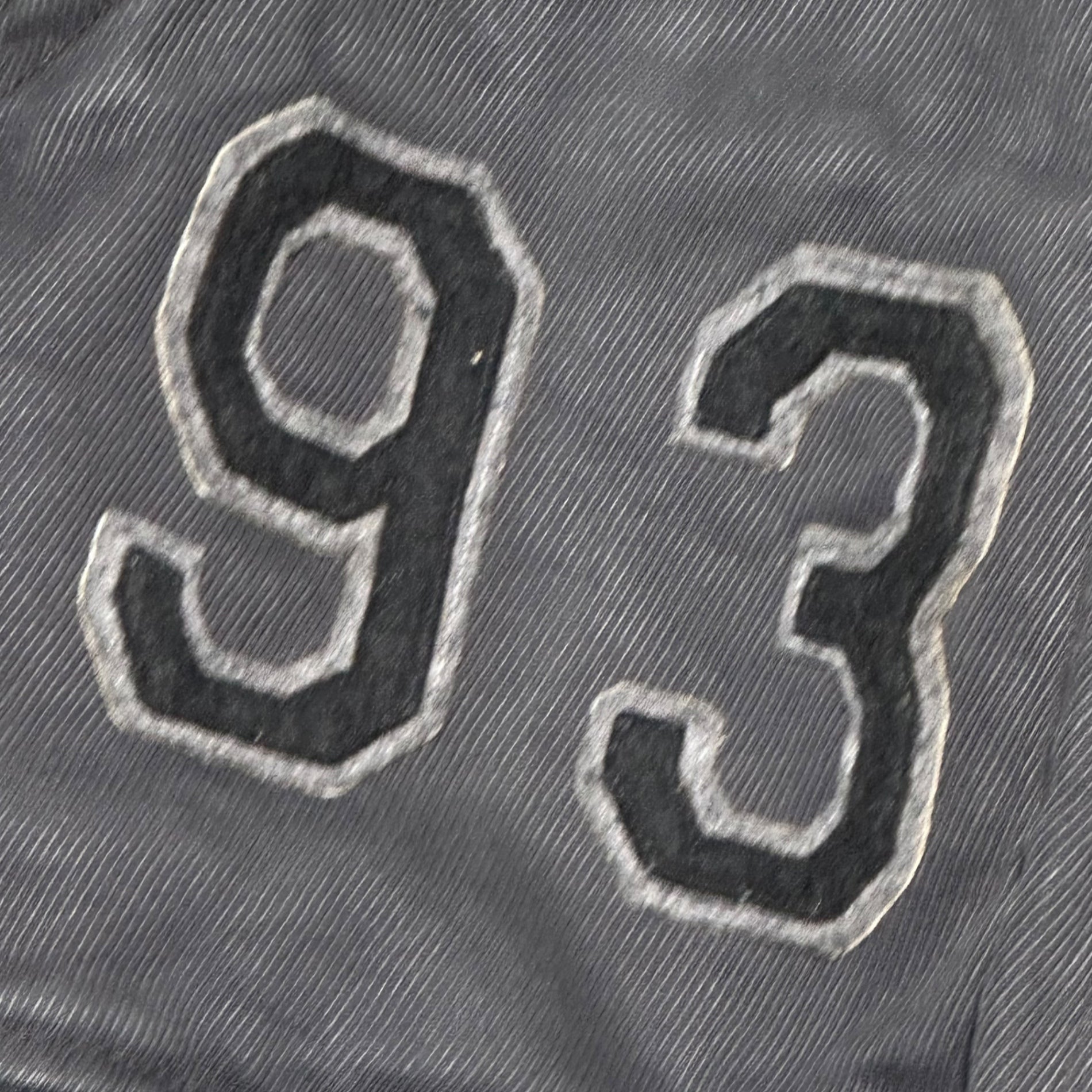 RRL(ダブルアールエル) Vintage-Processed Indigo Leather Sleeve Varsity Jacket ヴィンテージ加工 インディゴ レザースリーブ バーシティ ジャケット  S ブラック×インディゴ