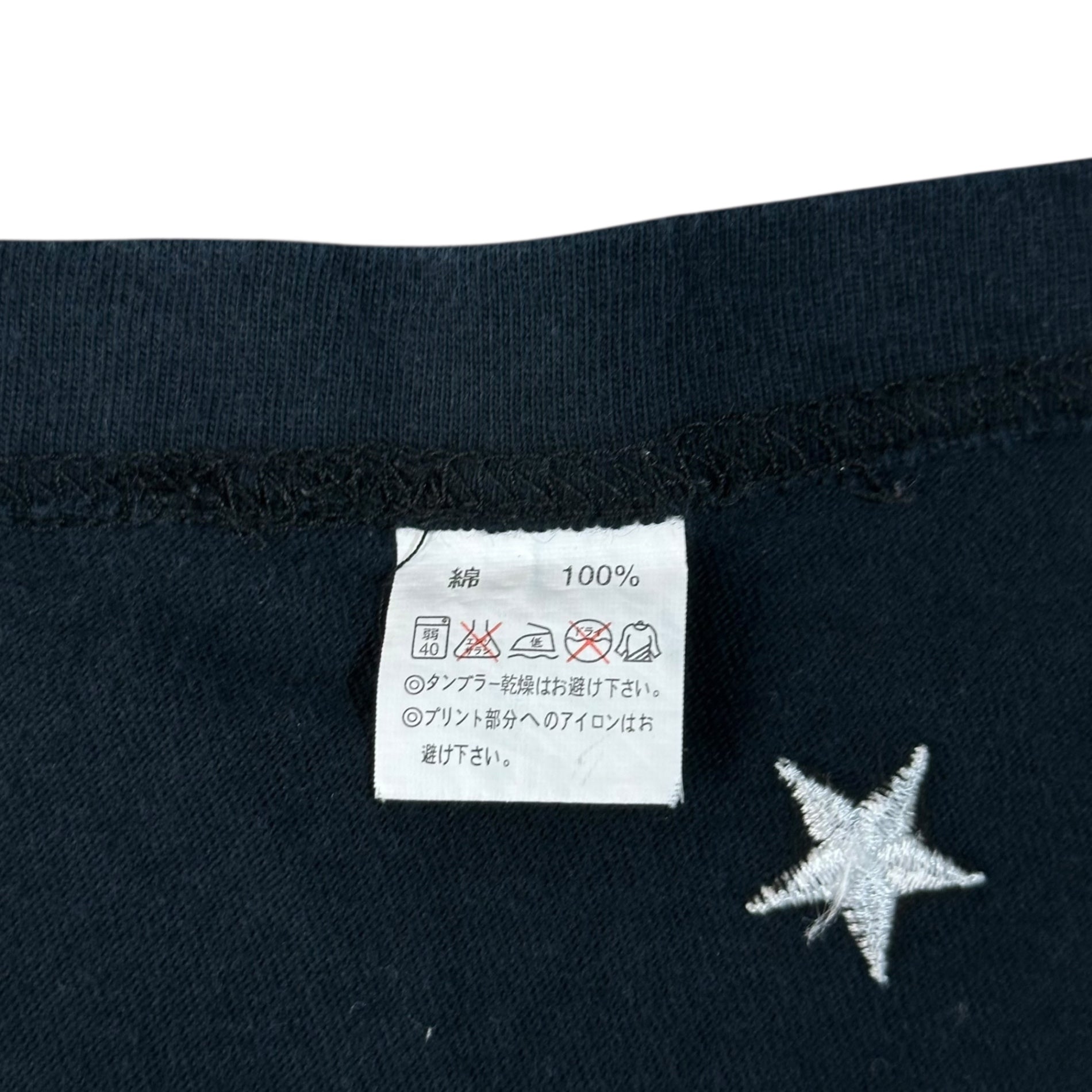 M&M(エム&エム) 00's Pocket Logo Print T-Shirt ポケット ロゴ プリント Ｔシャツ M ブラック