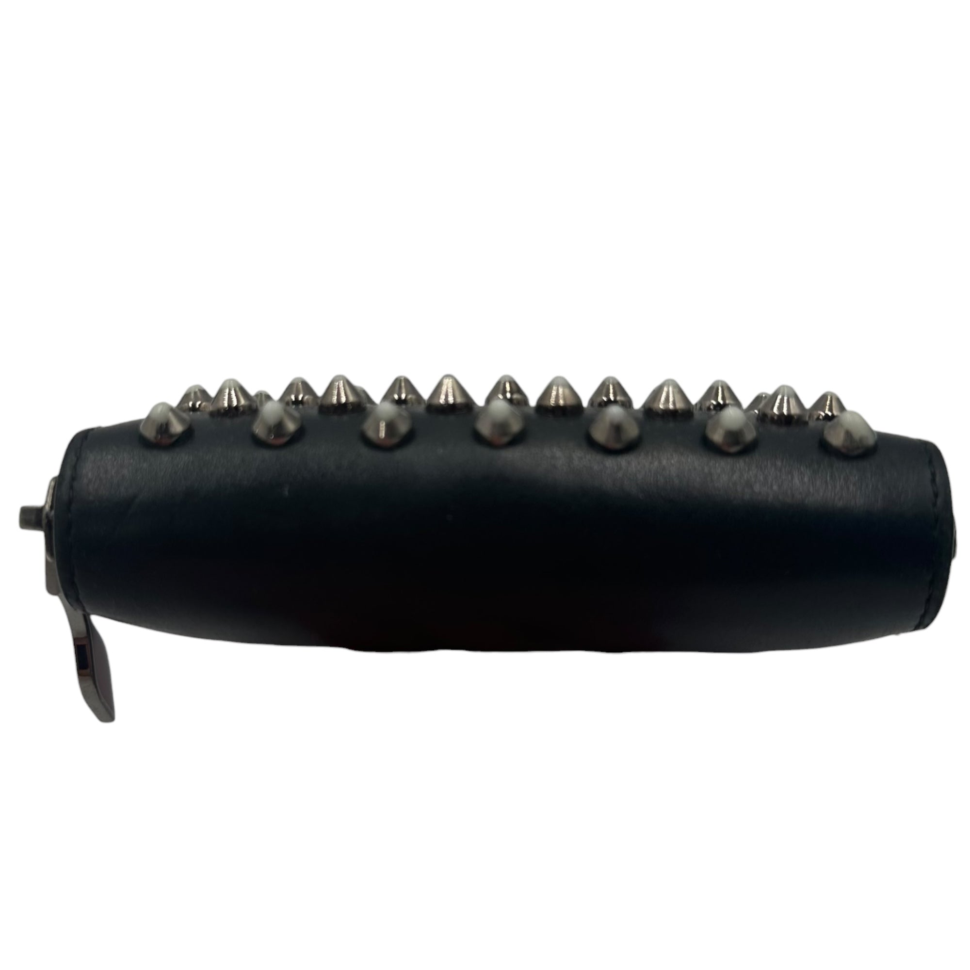 Christian Louboutin(クリスチャンルブタン) Spike Panettone Leather Coin Case スパイク パネトーネ レザー コインケース ブラック